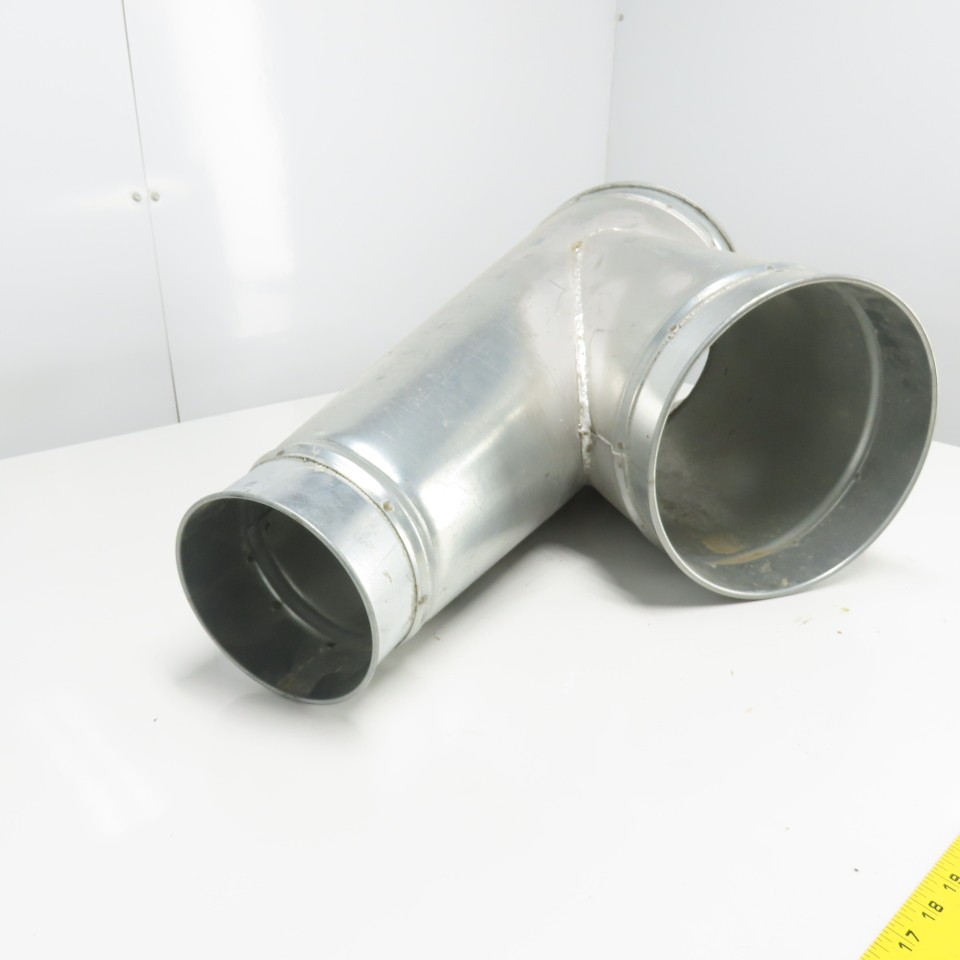 Nordfab Style Y Galvanized Duct 12-3/4″ x 10-5/8″ x 6-3/8″OD Rolled Edge 30″ OAL