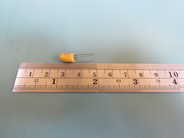 KEMET ELECTRONICS CORP T350K686K016AS Qty of 23 per Lot 68µF Conformal Coated T