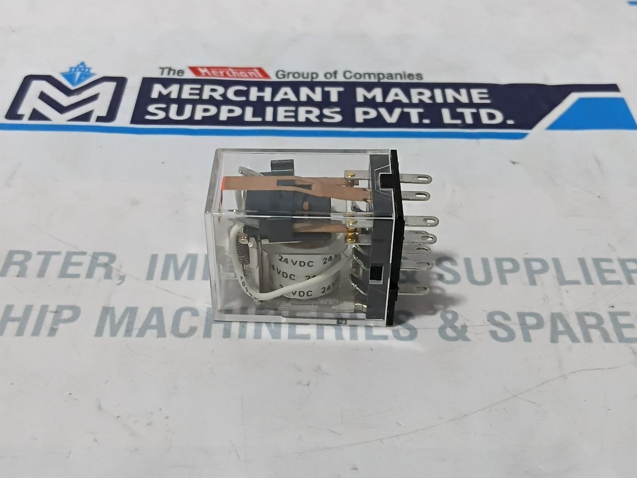 Omron MY2K DC24V Keep Relay D-42821-1 Relay Size 21.5 x 42.4 x 28