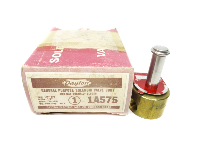 DAYTON ELECTRIC 1A575 150PSI 180’F 1/4″ NSMP