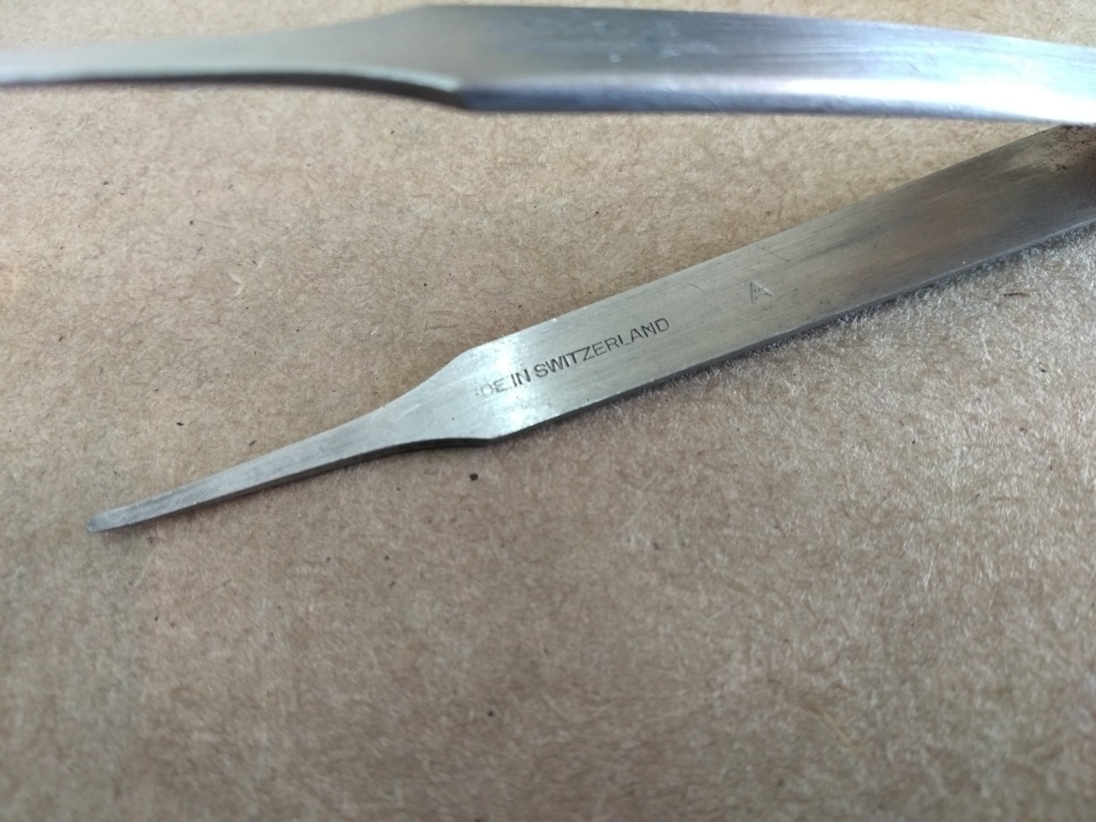 1x Weller Erem 2ASA Tweezers Stainless Antimagnetic Anti-Acid Swiss –