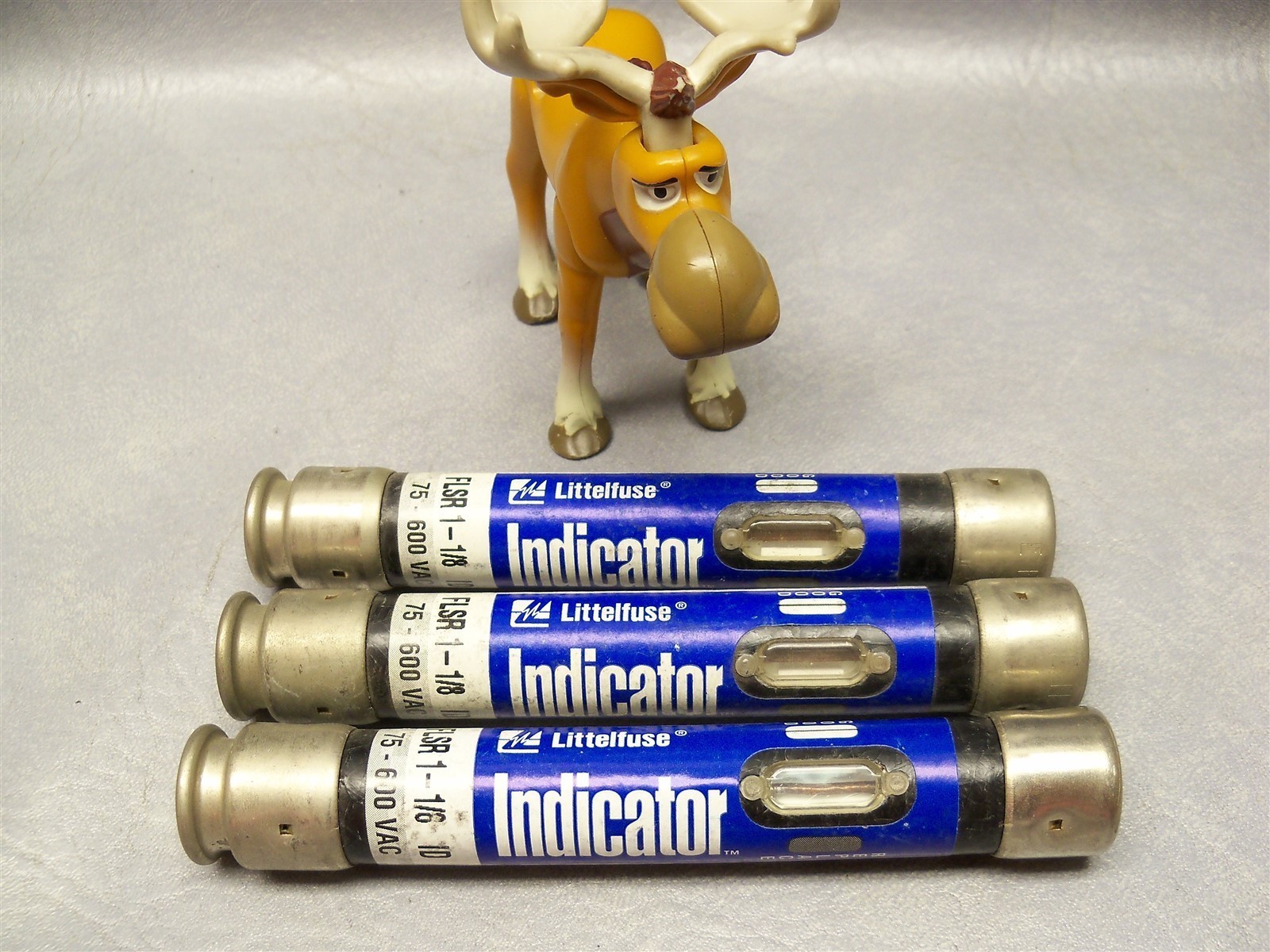 FLSR 1 1/8 amp ID Littelfuse Indicator Fuse Lot of 3