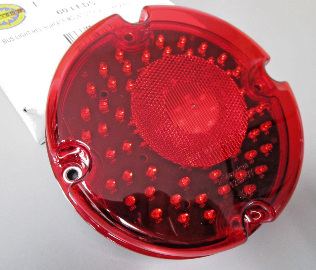 Maxxima M90060R LED 7″ Red Stop / Tail / Turn Light 7.7 – 14 VDC