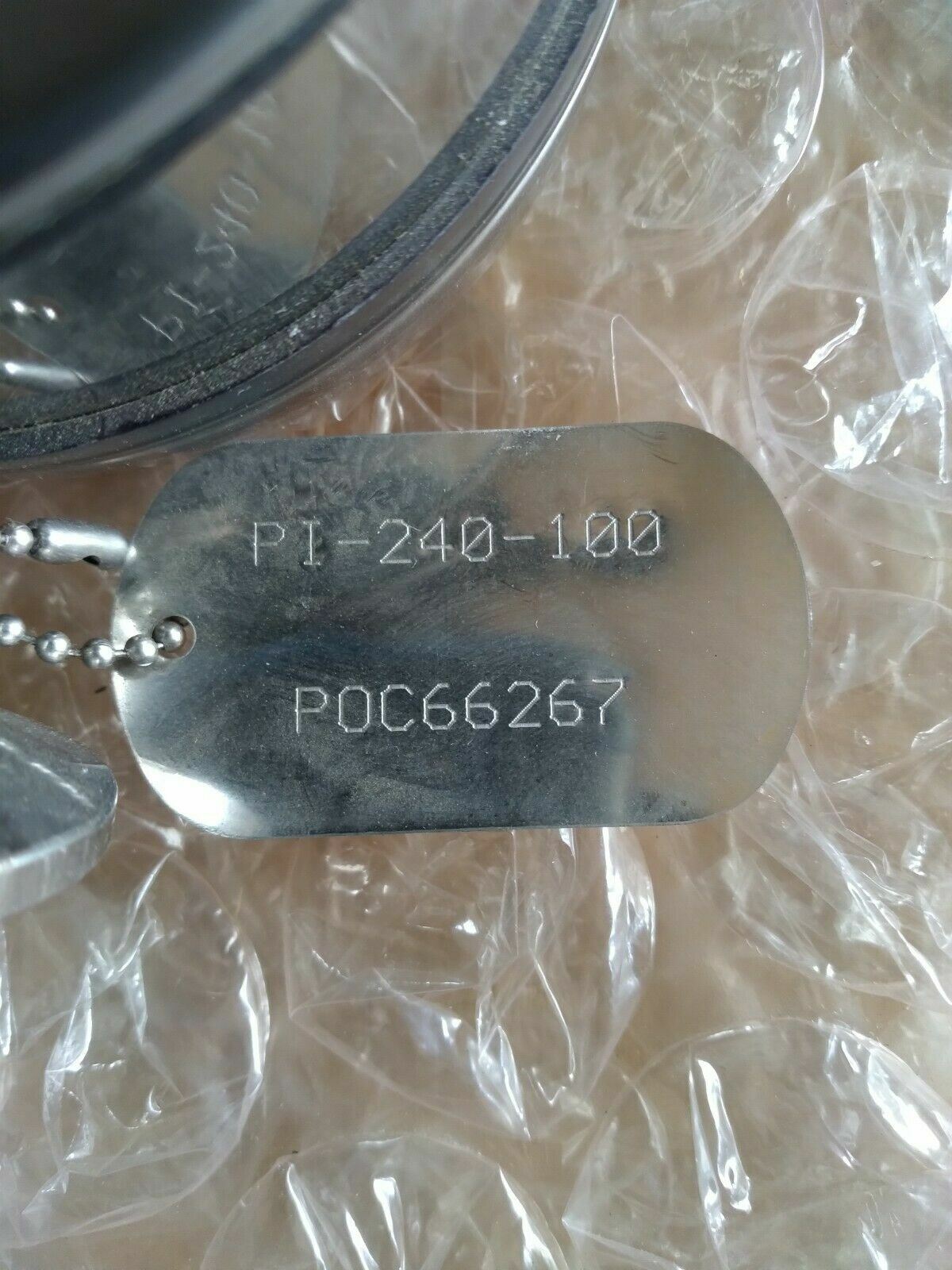 Anderson PI-240-100 Pharma Series Pressure Gauge 0-60 PSI 0-4 BAR CIP Sanitary