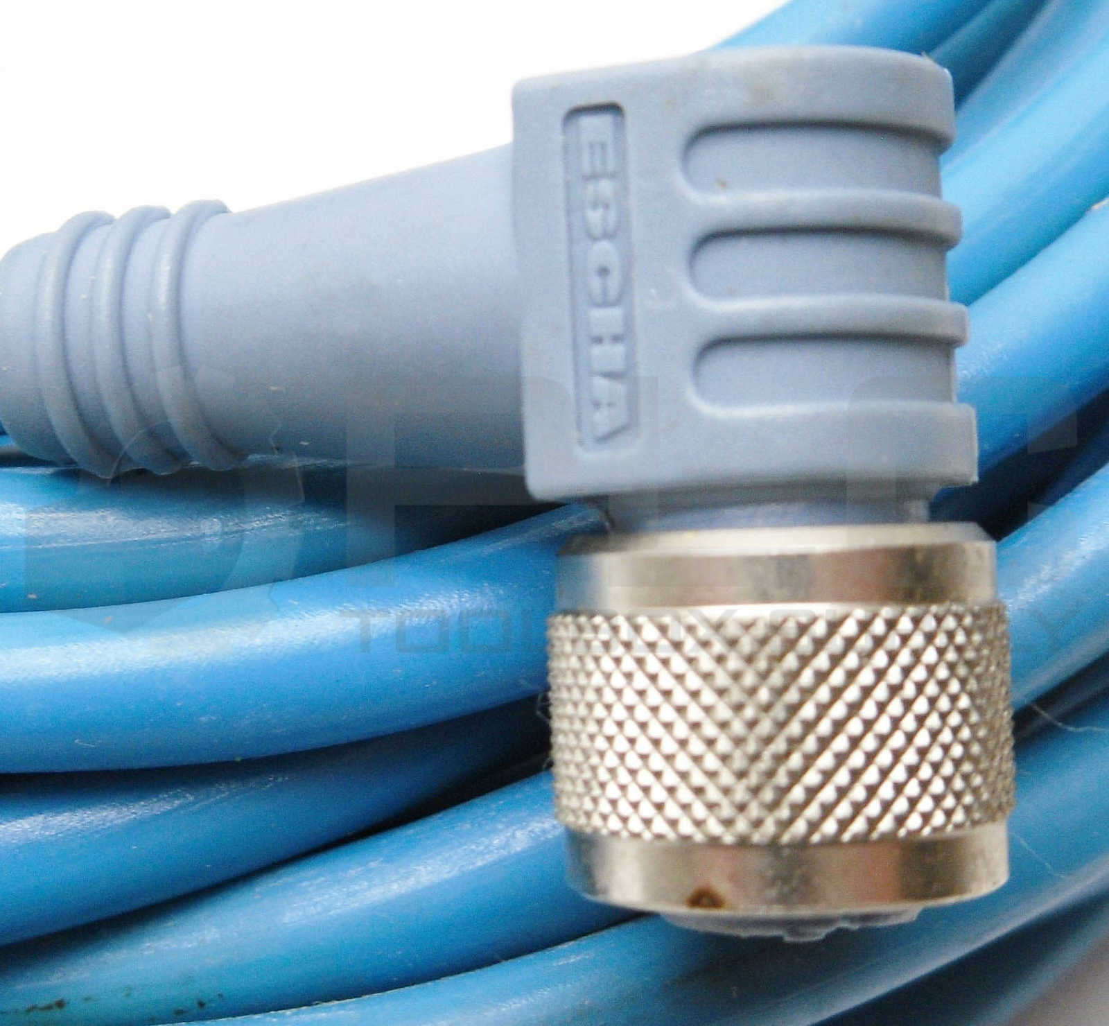 NEW TURCK ESCHA WWAK4.21-10/S90 4 PIN FEMALE CONNECTOR CABLE APPROX 32′