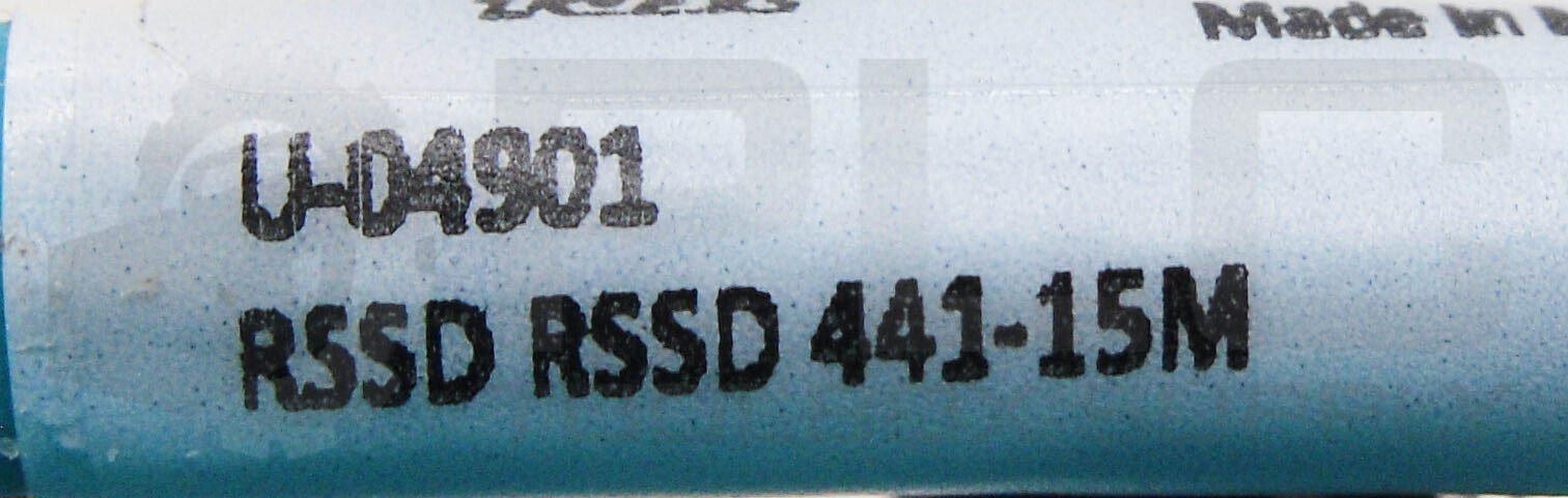 NEW TURCK RSSD RSSD 441-15M DOUBLE ENDED CORDSET 15M U-04901