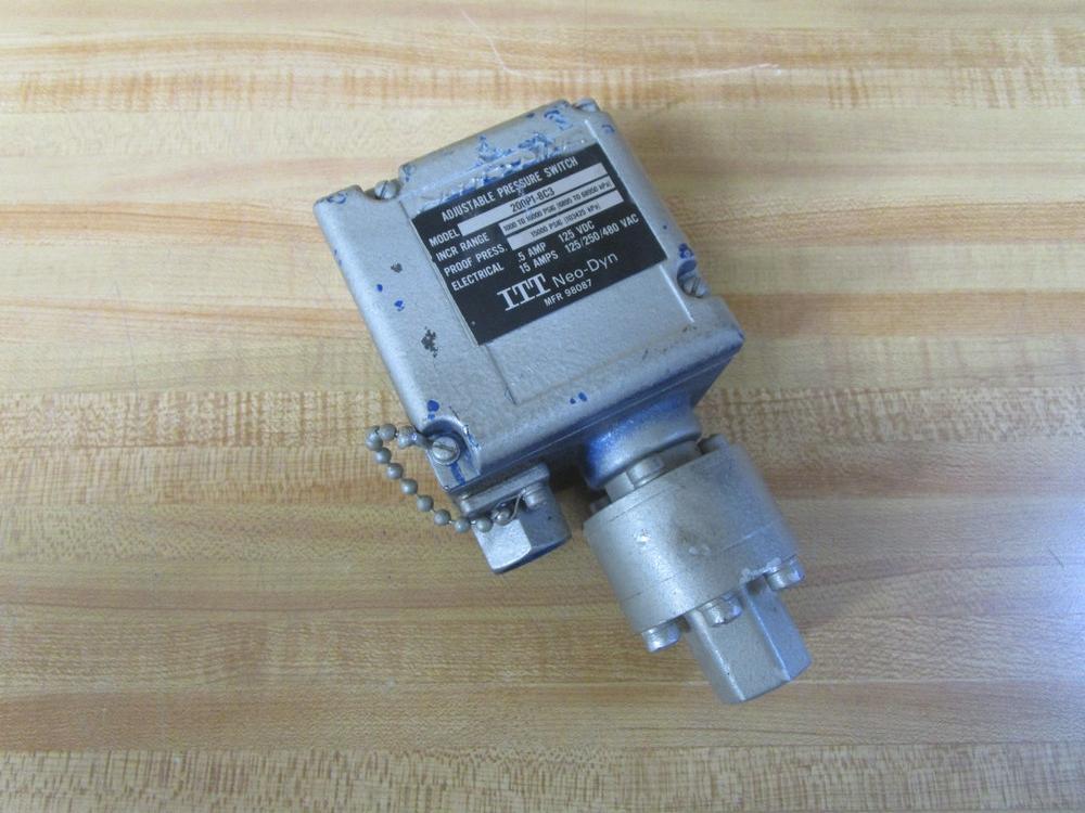 ITT Neo-Dyn 200P1-8C3 Adjustable Pressure Switch 200P18C3