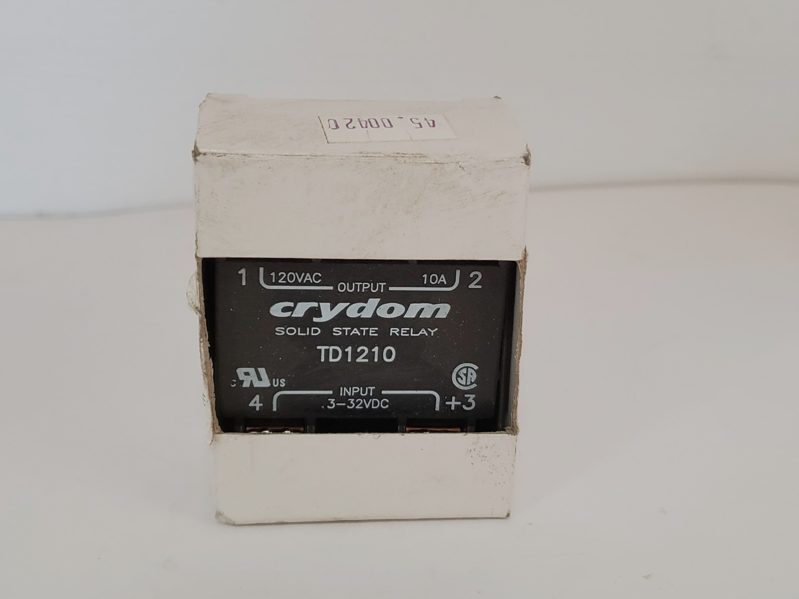 CRYDOM TD1210 SOLID STATE RELAY 10A 120V 3-32VDC NIB