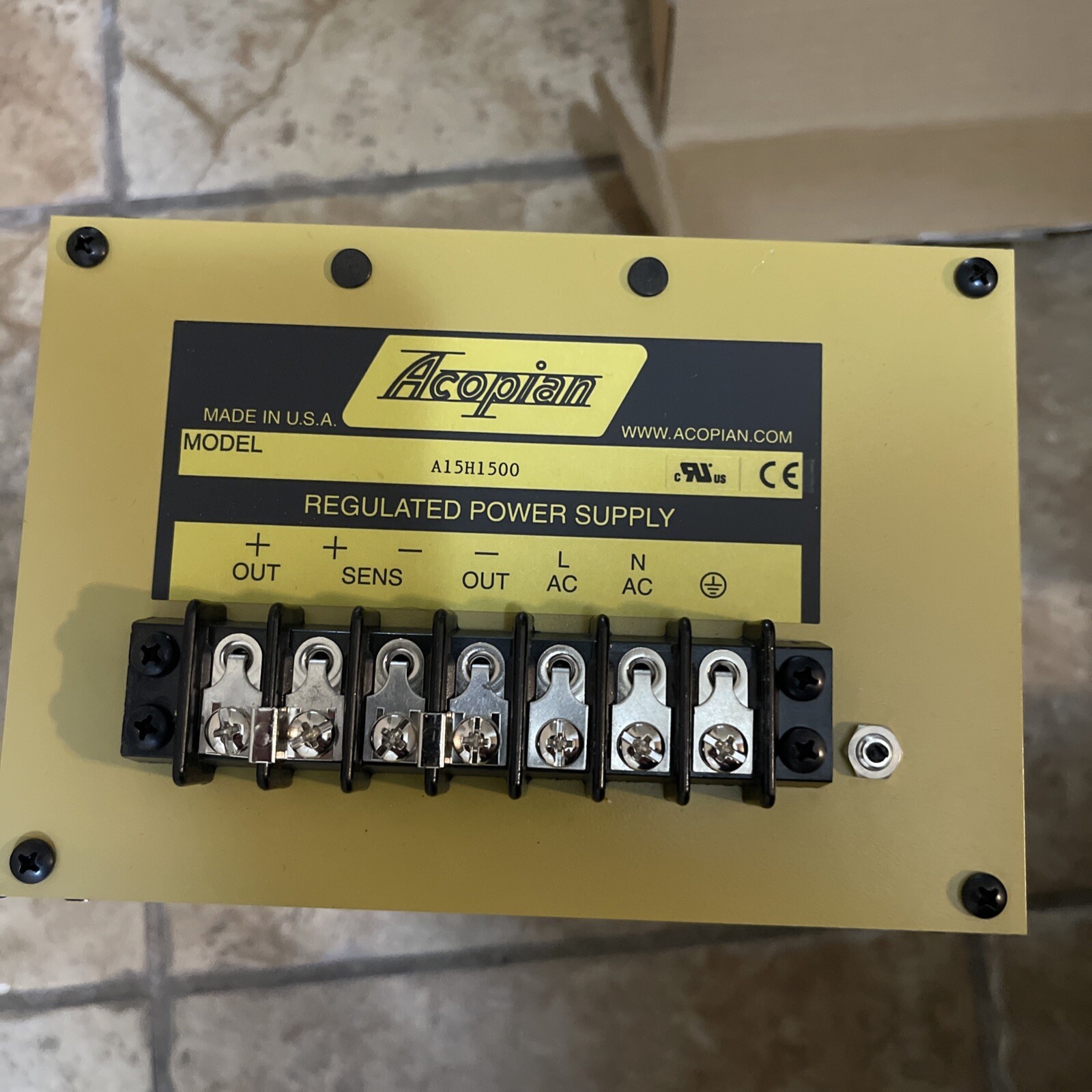 ACOPIAN A15H1500 Power Supply