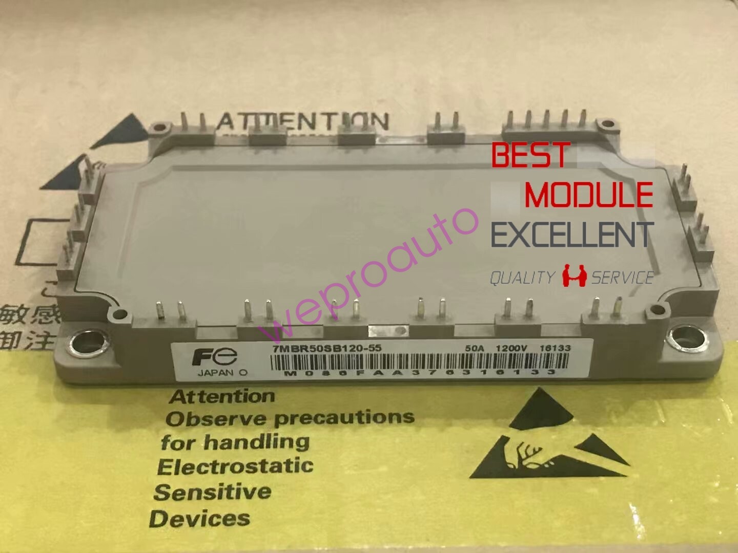 1PCS FUJI 7MBR50SB120-55 power supply module NEW 100% Quality Assurance