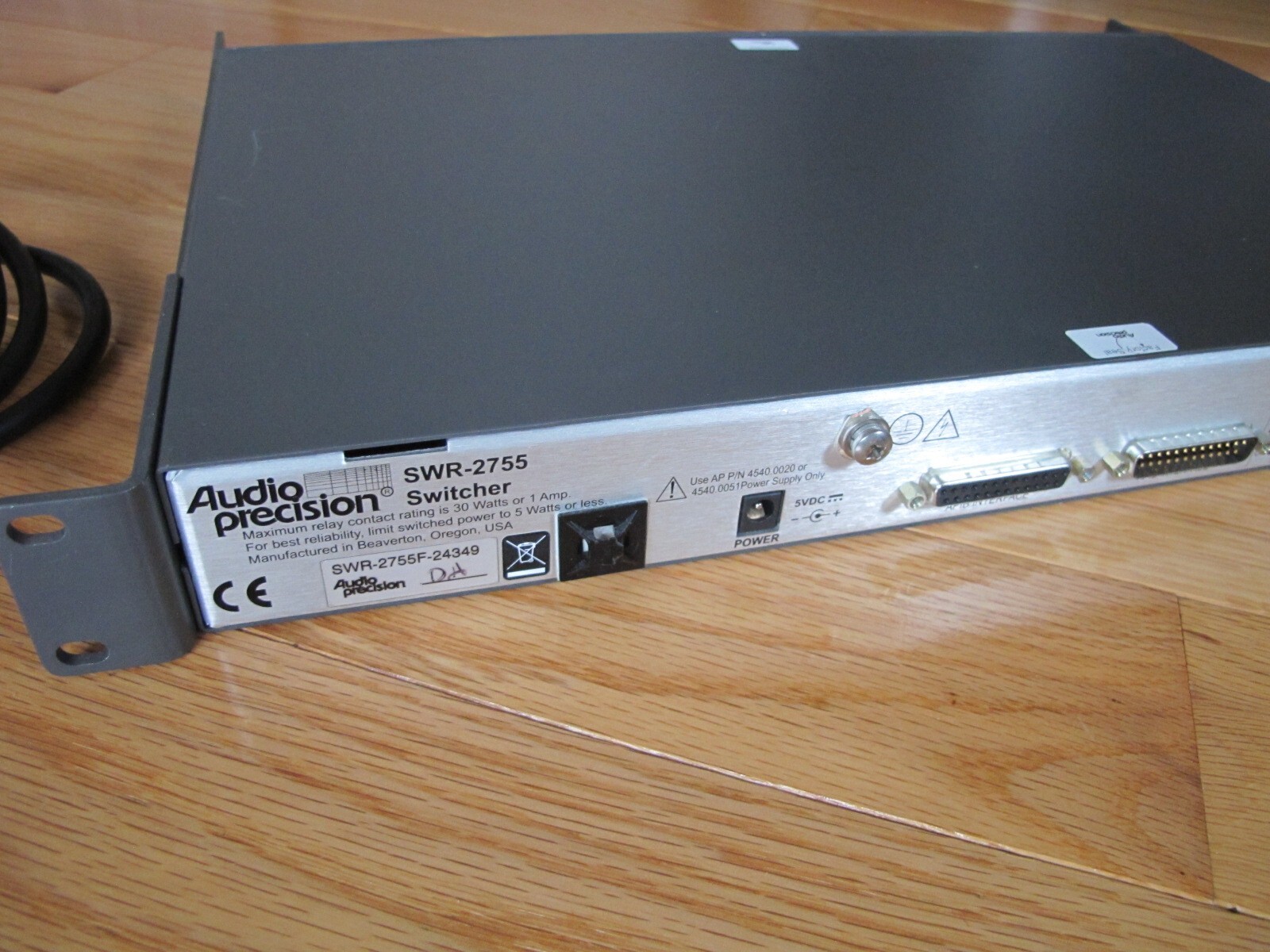 Audio Precision SWR-2755F-24349 Switcher