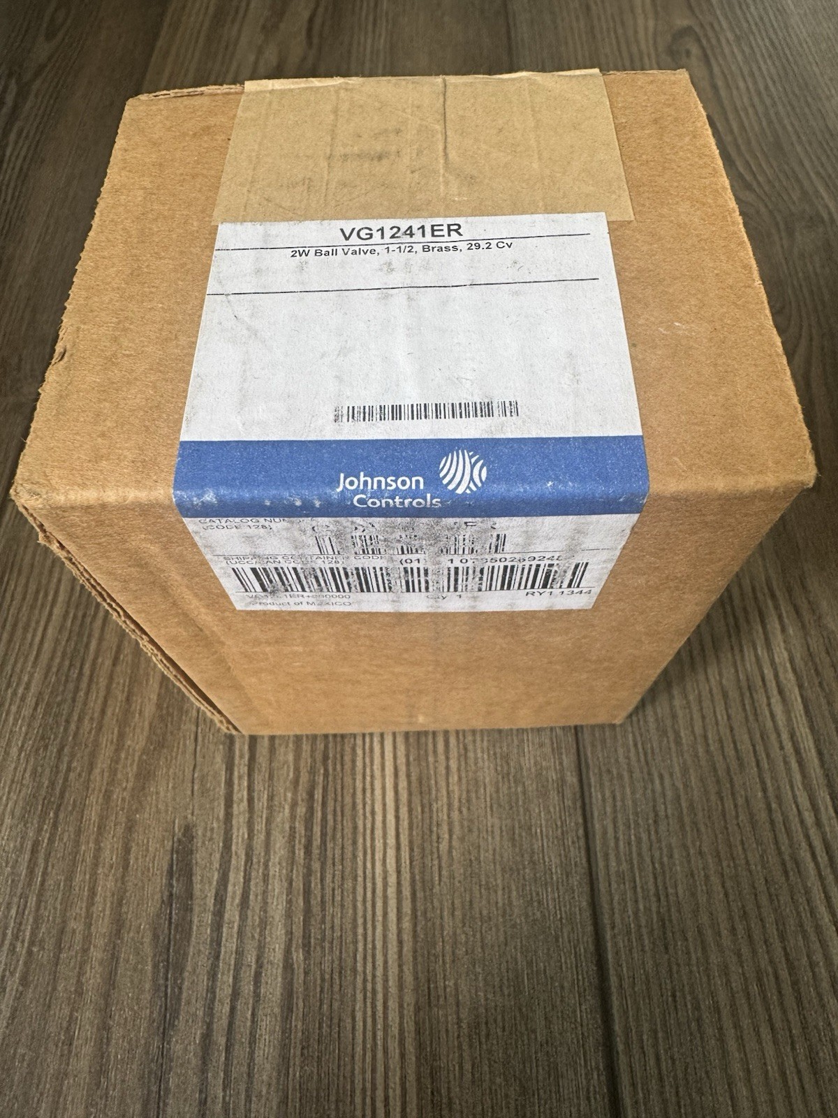 Johnson Controls VG1241ER 2 Way Ball Valve 1-1/2 in 29.2 Cv