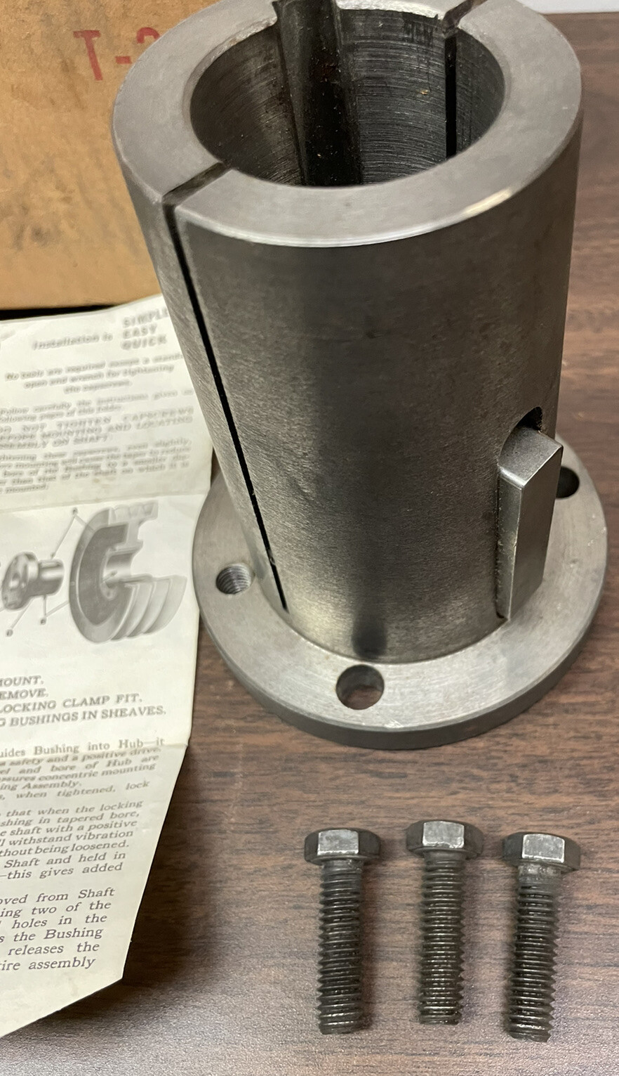 BROWNING Q3 13/4 SPLIT TAPER BUSHING NOS