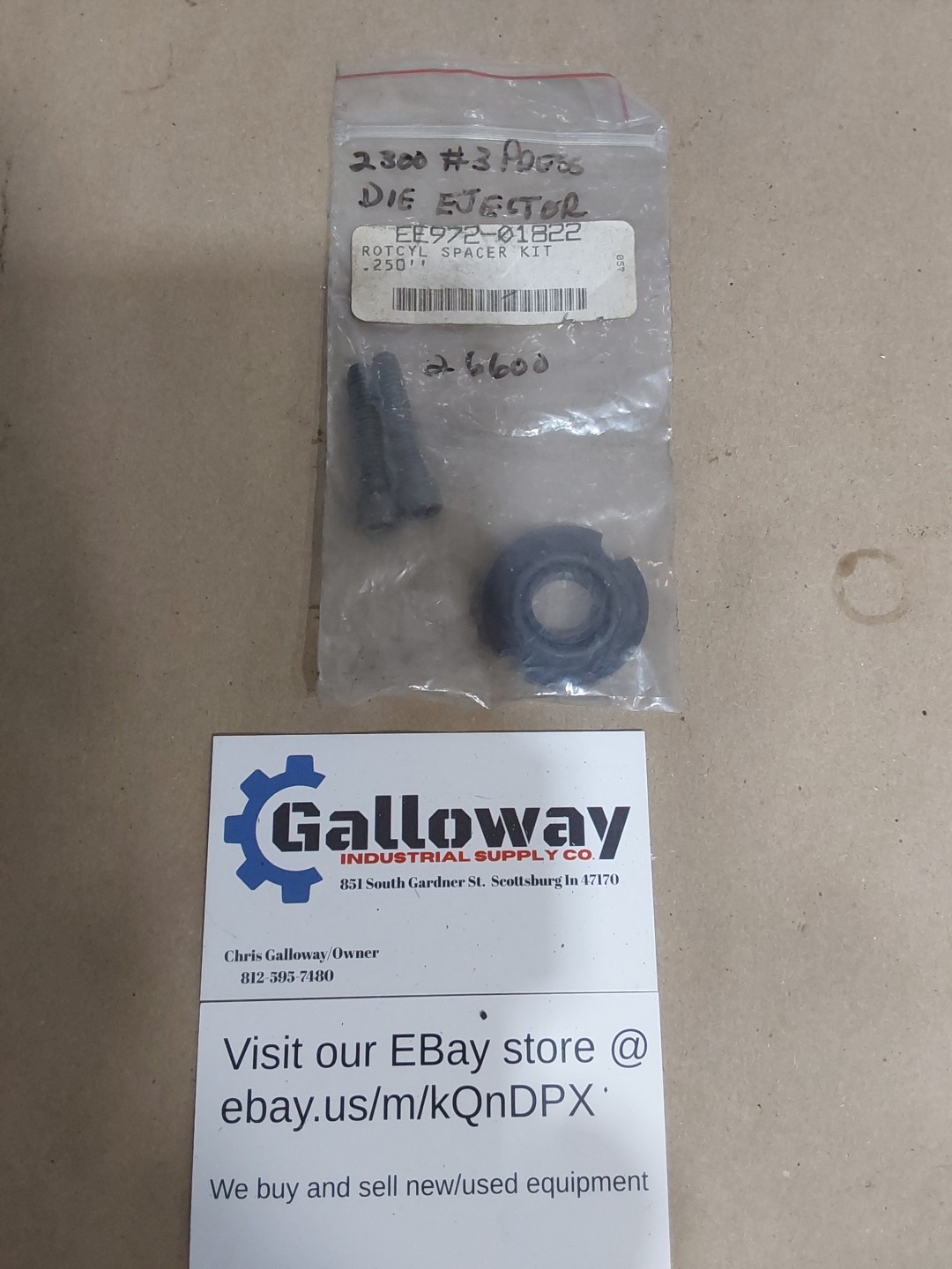 NAMCO Spacer Kit EE972-01822 ROTCYL .250″ – New in Pkg