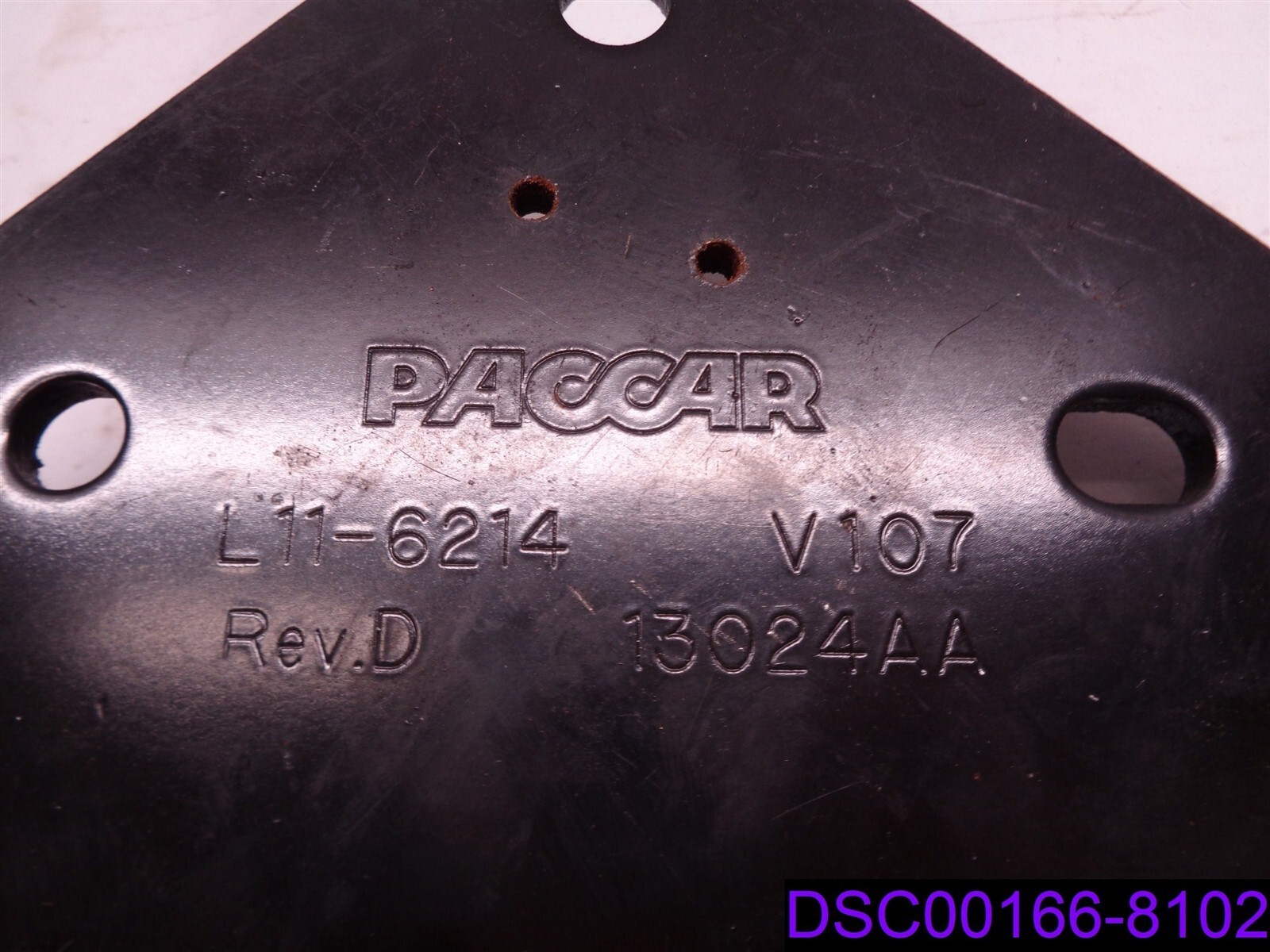 Qty = 31: Paccar Bumper Brackets L11-6214 V107 Rev D 13024AA, T670018AC