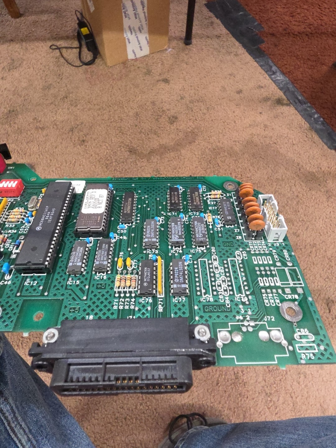 Weigh-Tronix NCI POS 4000-1 Scale Control Board PCB Multidrop Interface