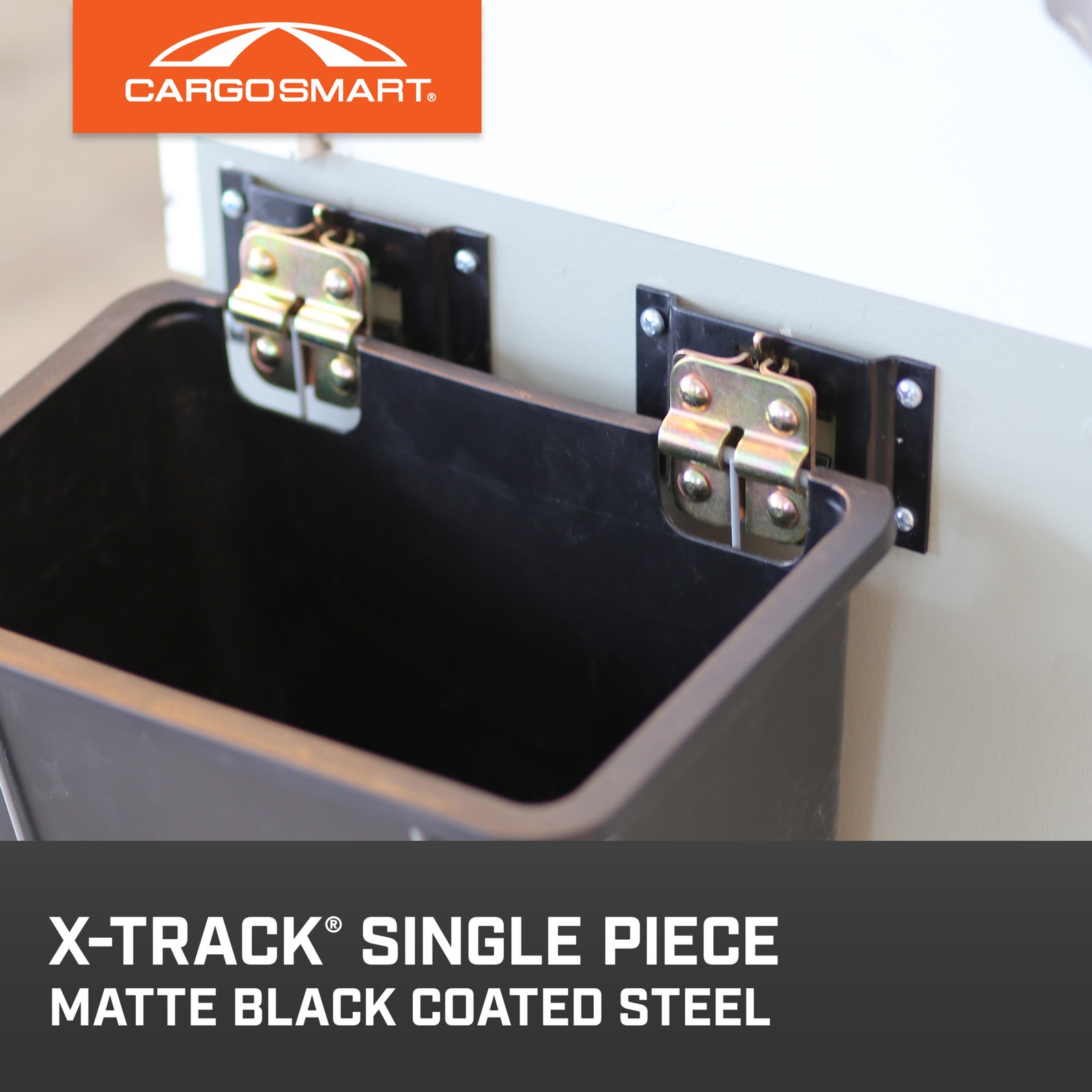 CargoSmart X-Track Single Piece, Matte Black, Model# 6500