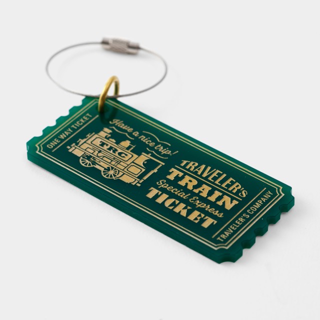 Traveler’s Factory TF Acrylic Keychain: Train (07101046) Official Rare Japan NEW