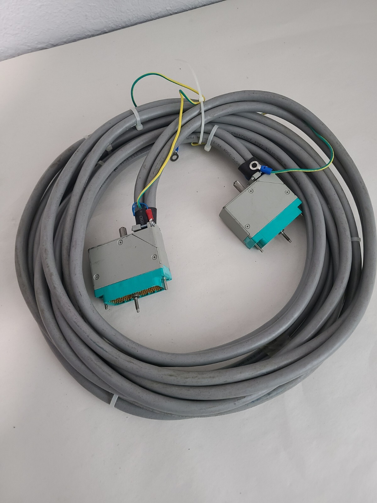 EDAC 1123 Robot Cable PN: 910500013 REV: A, 15 FT, XUTONG 1127, 37CX24AWG