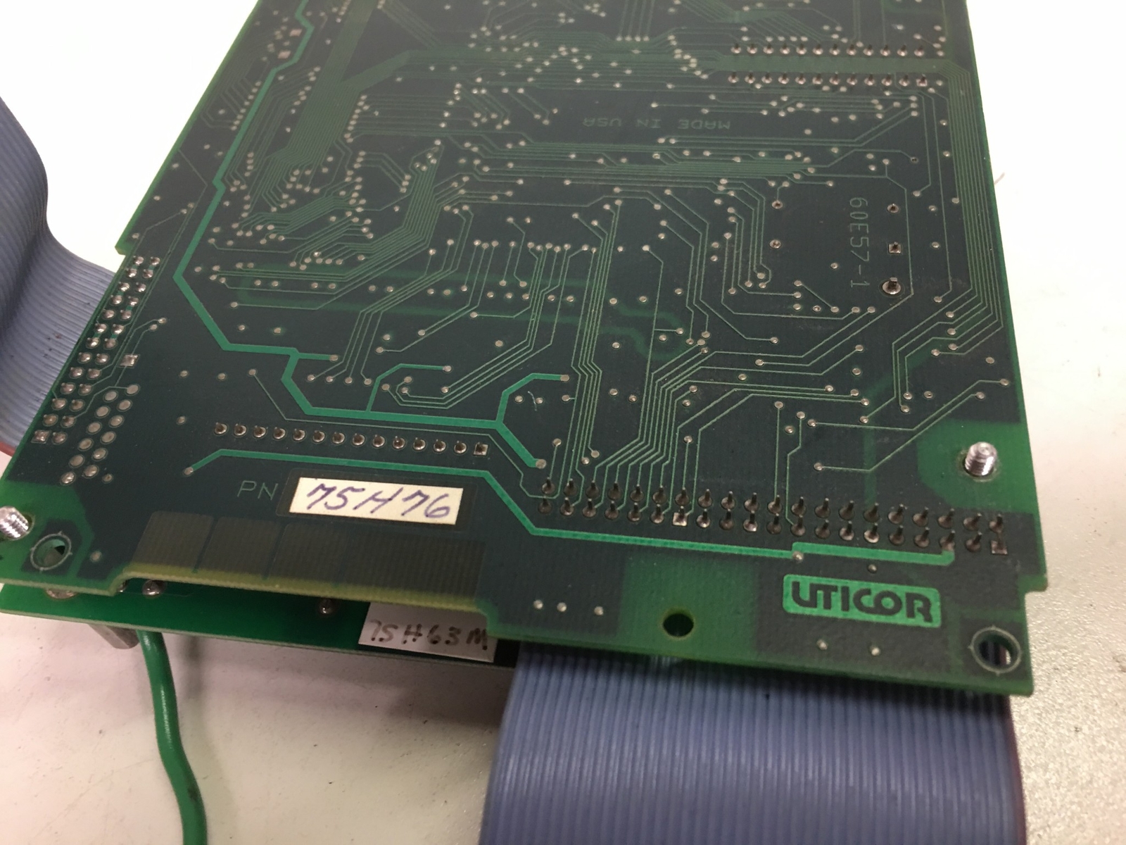 Uticor 75H76 Printed Circuit Board PCB PRC D Made in USA
