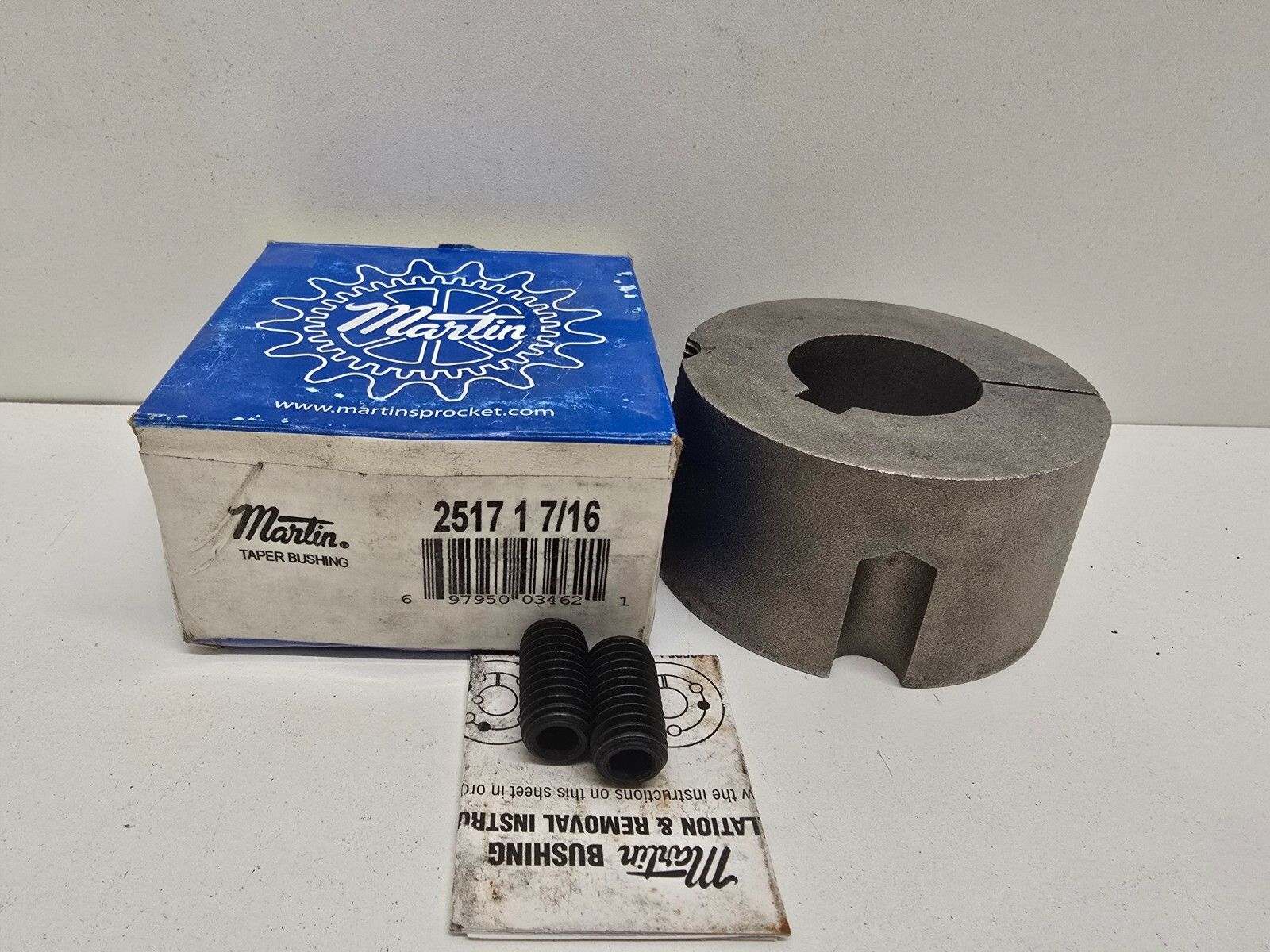 NEW OLD STOCK! MARTIN TAPER BUSHING 2517 1-7/16