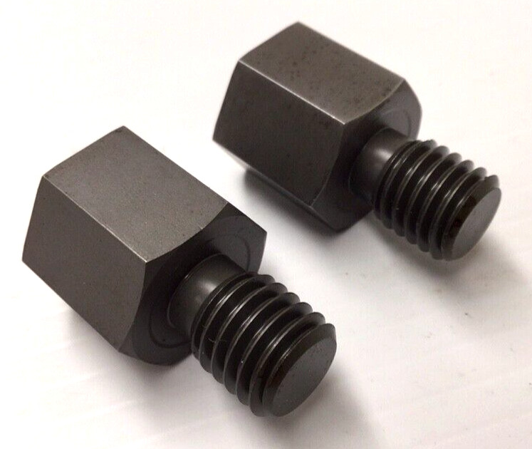 Misumi JPRAM12L18.00F15 Height Adjustment Stud/Bolt M12-1.75 Threads (Pack Of 2)