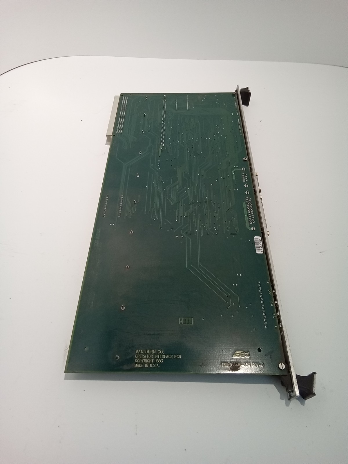 VAN DORN PCB 330-034 REV C OPERATOR INTERFACE