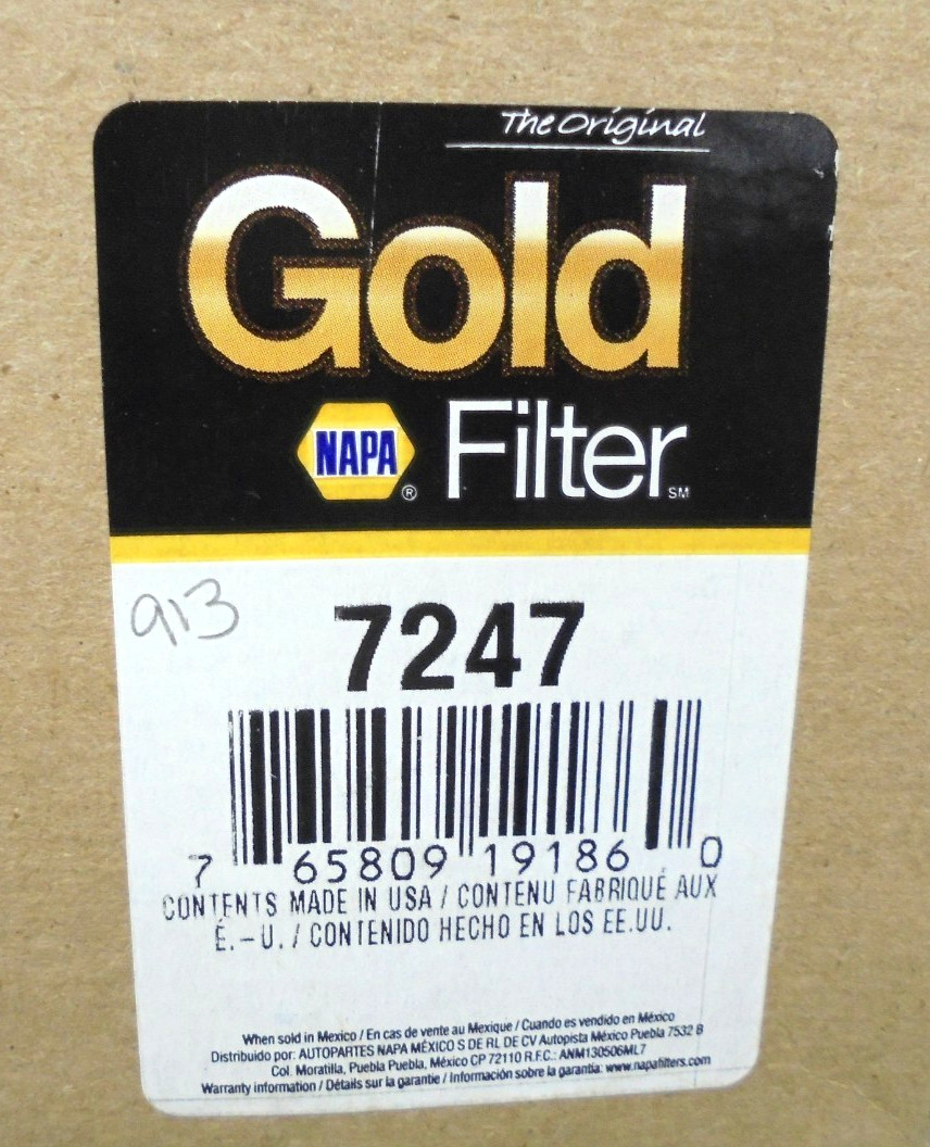 Napa Gold 7247 Hydraulic Filter 557247