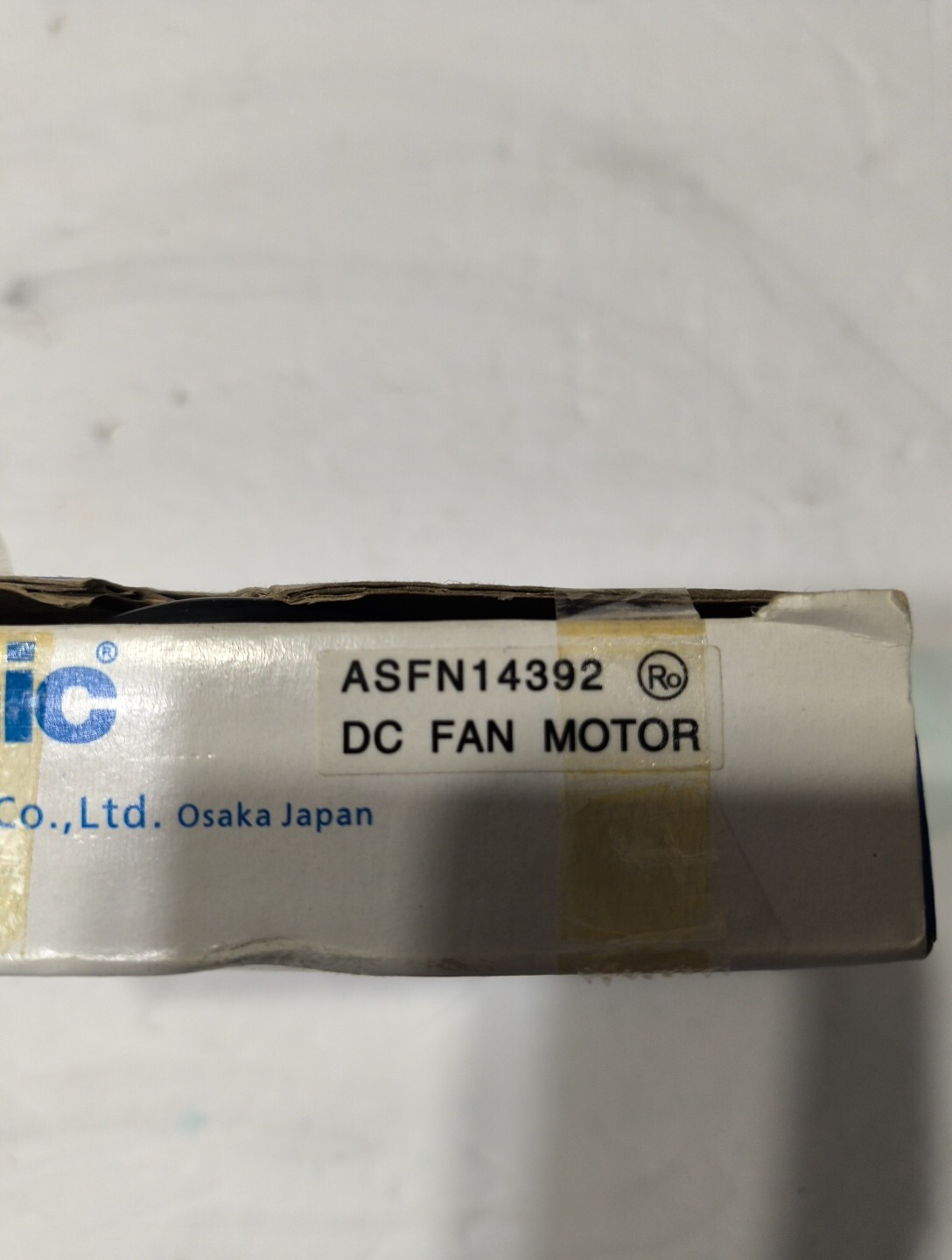 Panasonic DC Brushless Fan 24V PN: ASFN14392 Disco Corporation ENNM-010033