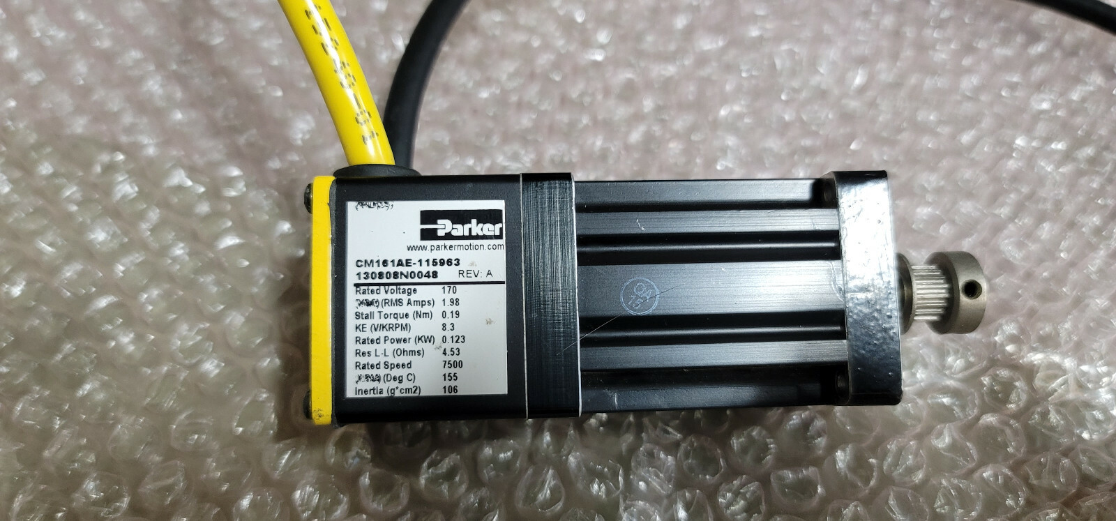 Parker Compumotor Servo Motor CM161AE-1159631 w/6 month warranty