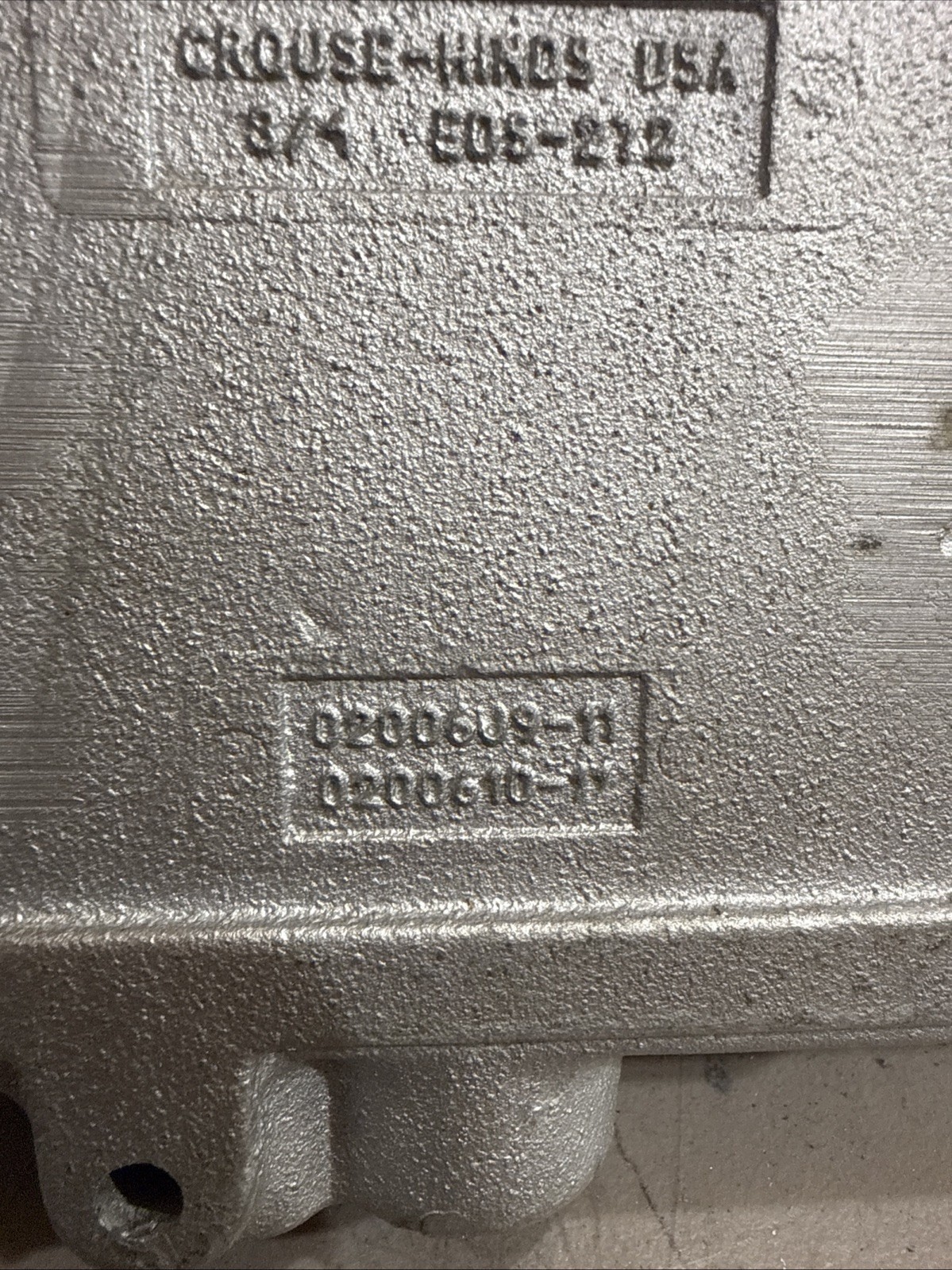 CROUSE -HINDS EOS-272 3/4” 0200609-11 Explosion Proof Box