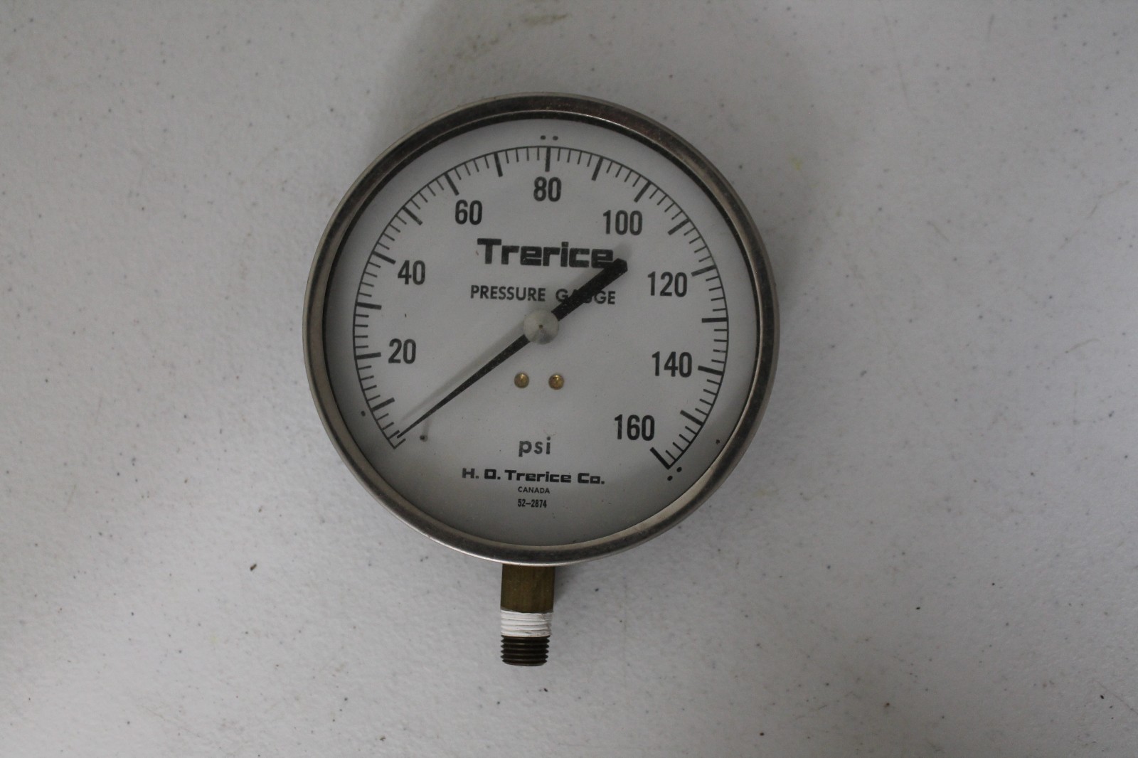 Trerice 0160 PSI Pressure Gauge 522874 HO Canada