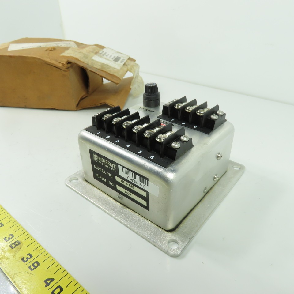 Ridersafe EM-2-G12 10A Safety Relay Module