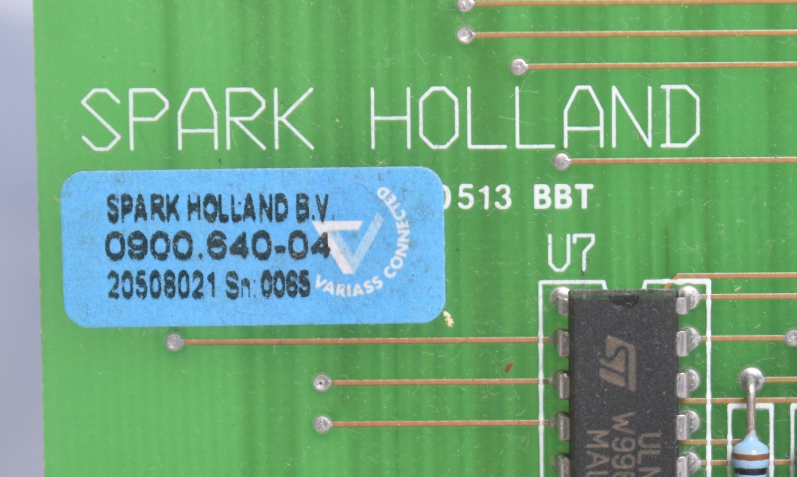 Spark Holland PCB Board 2554-171/3 0900.640-04