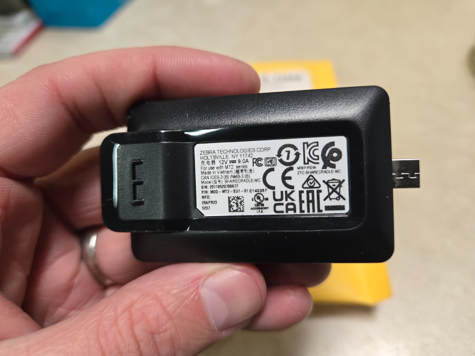 ZEBRA MOD-MT2-EU1-01 Connector USB TO Ethernet Module New Open box