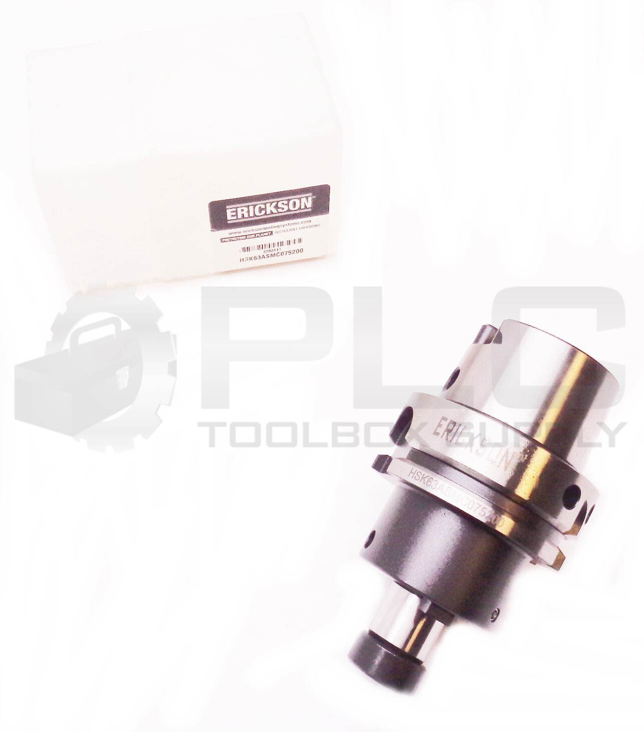 NEW ERICKSON HSK63ASMC075200 TOOL HOLDER 117622388J8CV