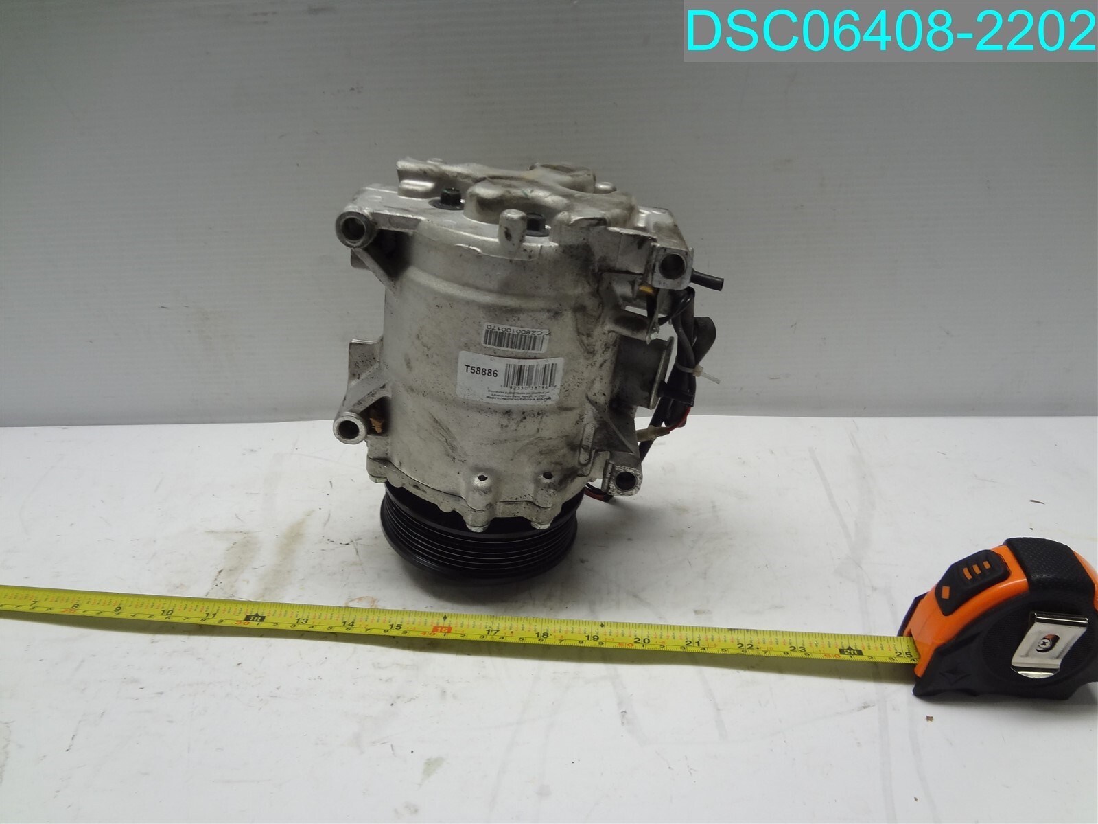 For parts or Repair: A/C Compressor CARQUEST T58886 fits Acura TSX 192350387969