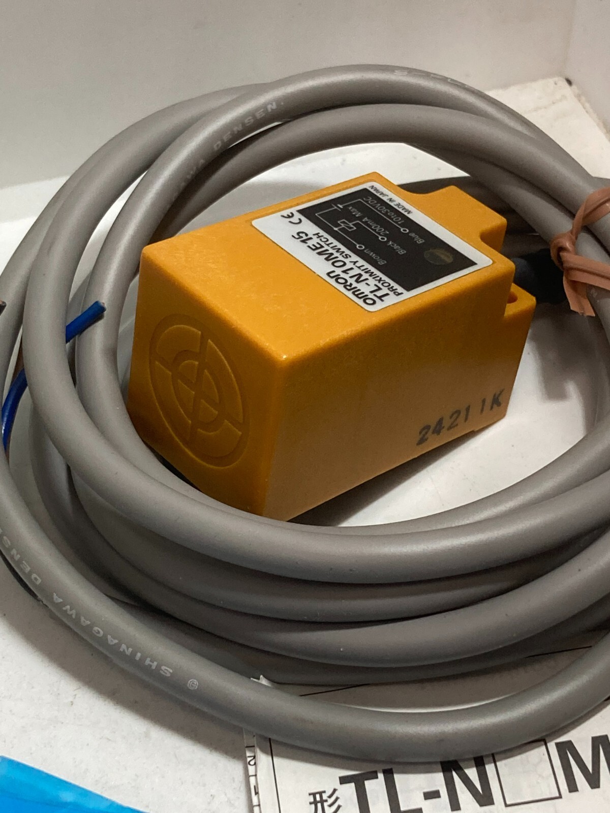 OMRON TL-N10ME15 PROXIMITY SWITCH 10-30VDC 10MM SENSING NPN NO NIB