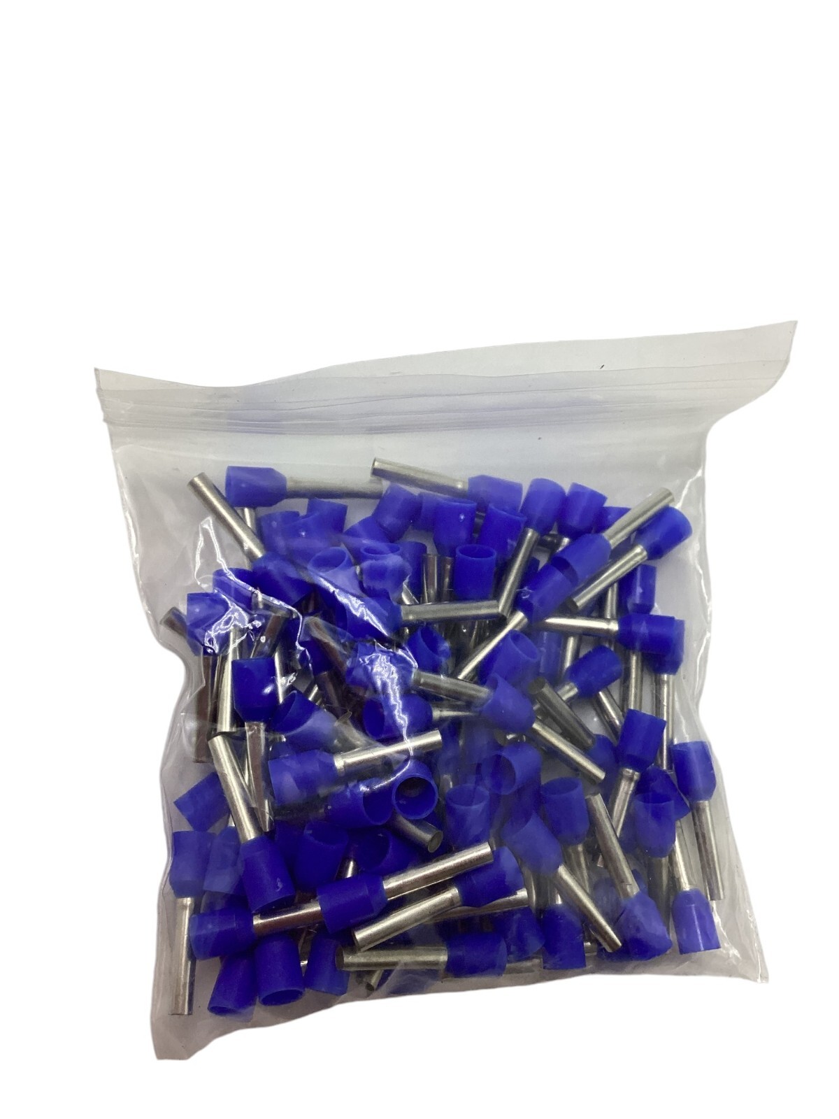 Bag of 100 Wago Ferrule Red &Blue 1 Mm² / Awg 18 Insulated with 1/2 Connector