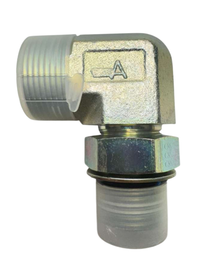 Aeroquip WHS 6 Elbow 90 Degree Fitting, C108A2A, 127288, P422809, 81849, TS-12