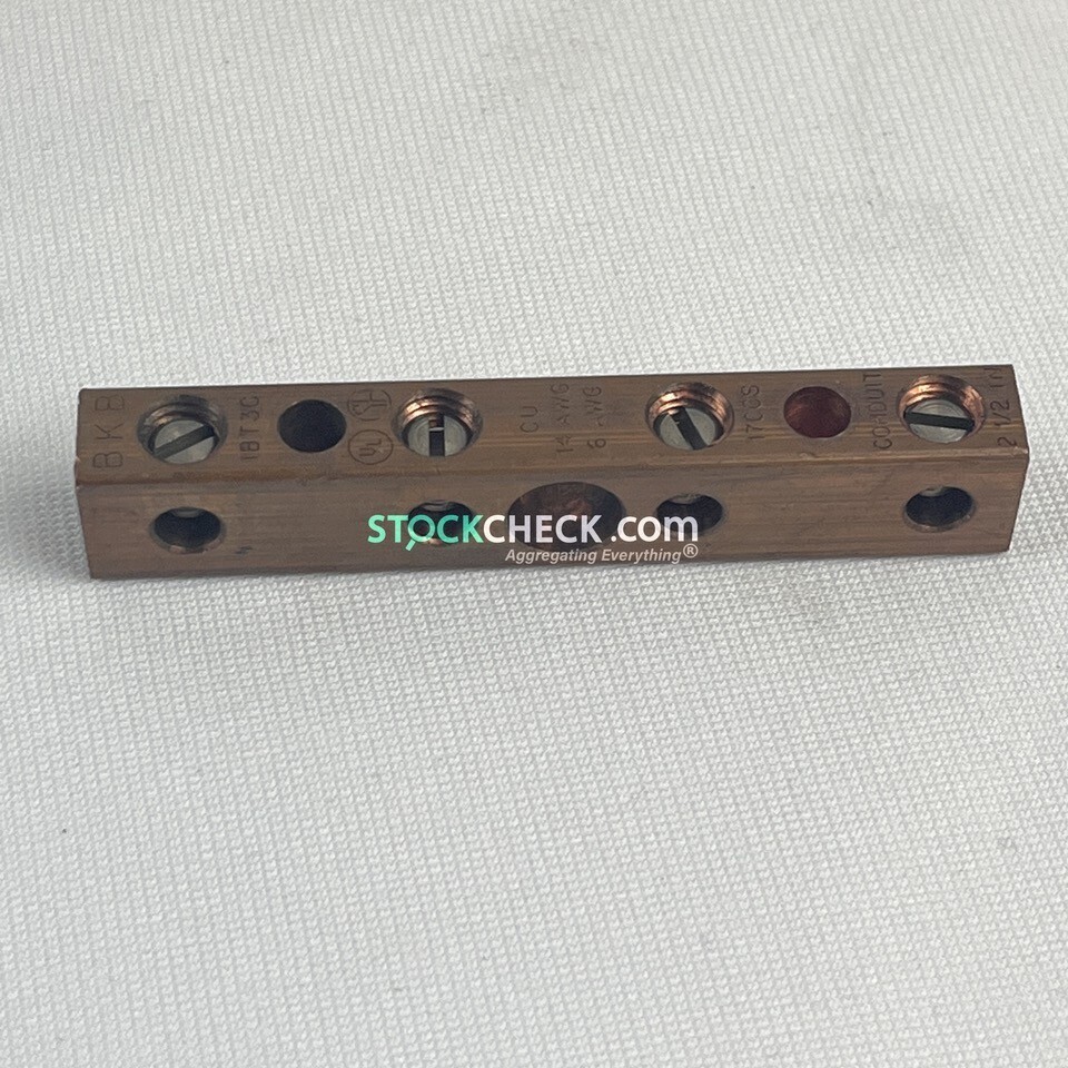 Blackburn IBT3CB Termination Ground Bar Copper