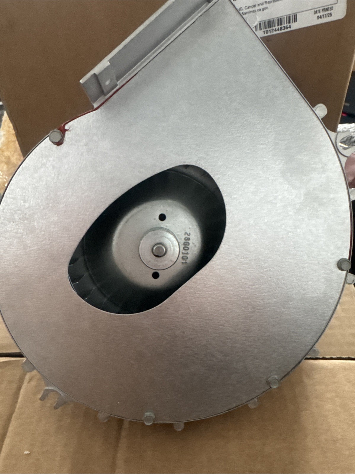 Armstrong Air 12M55 Lb-62533cc Inducer Blower Assembly
