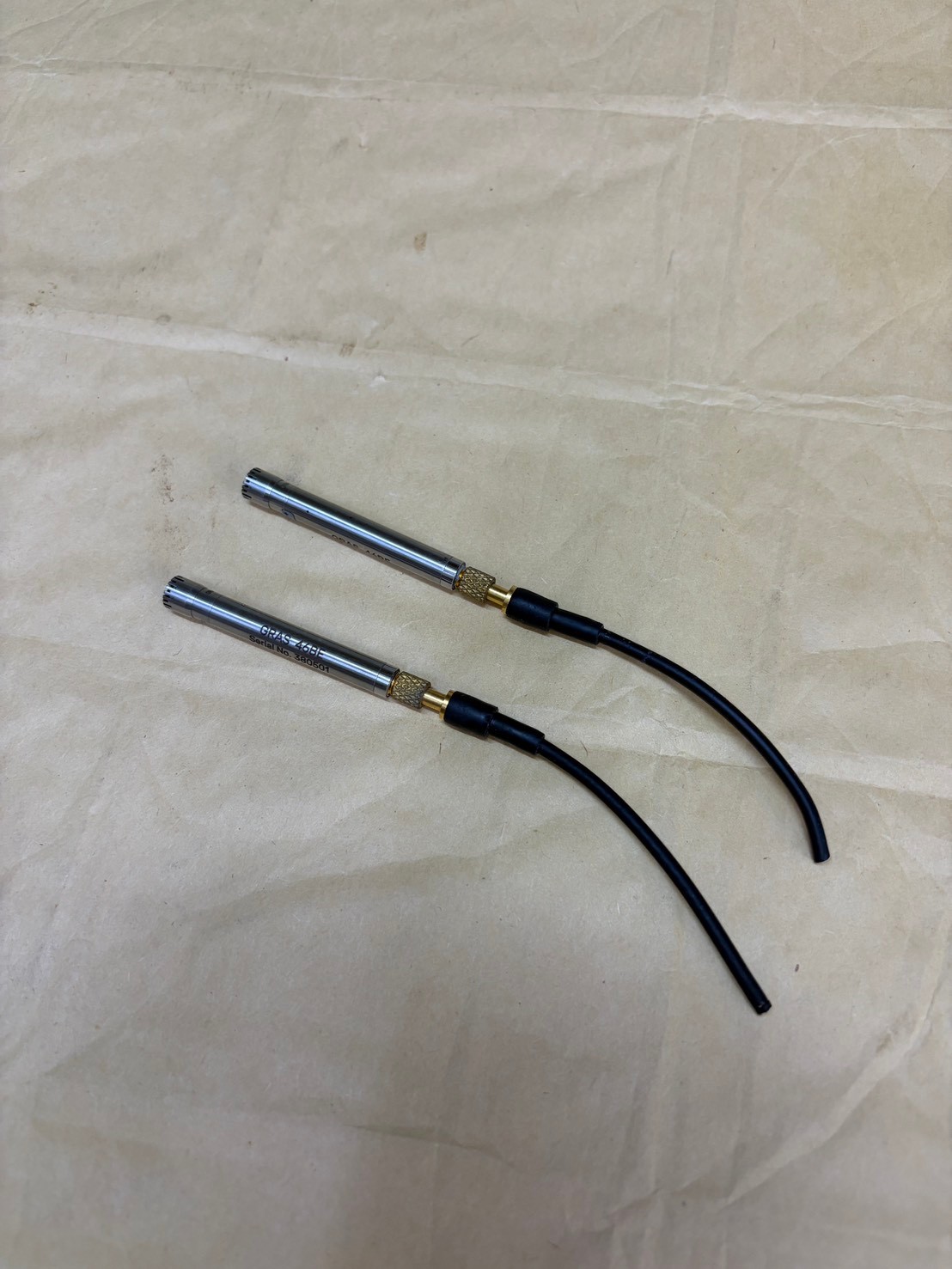 GRAS 46BE Microphone Missing Cable&Plug as shown in photos, sn:Random, Sale.
