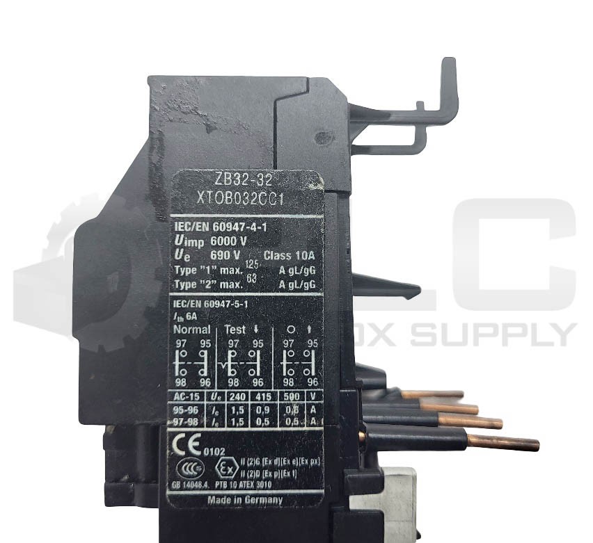 EATON ZB32-32 OVERLOAD RELAY 690V 6A