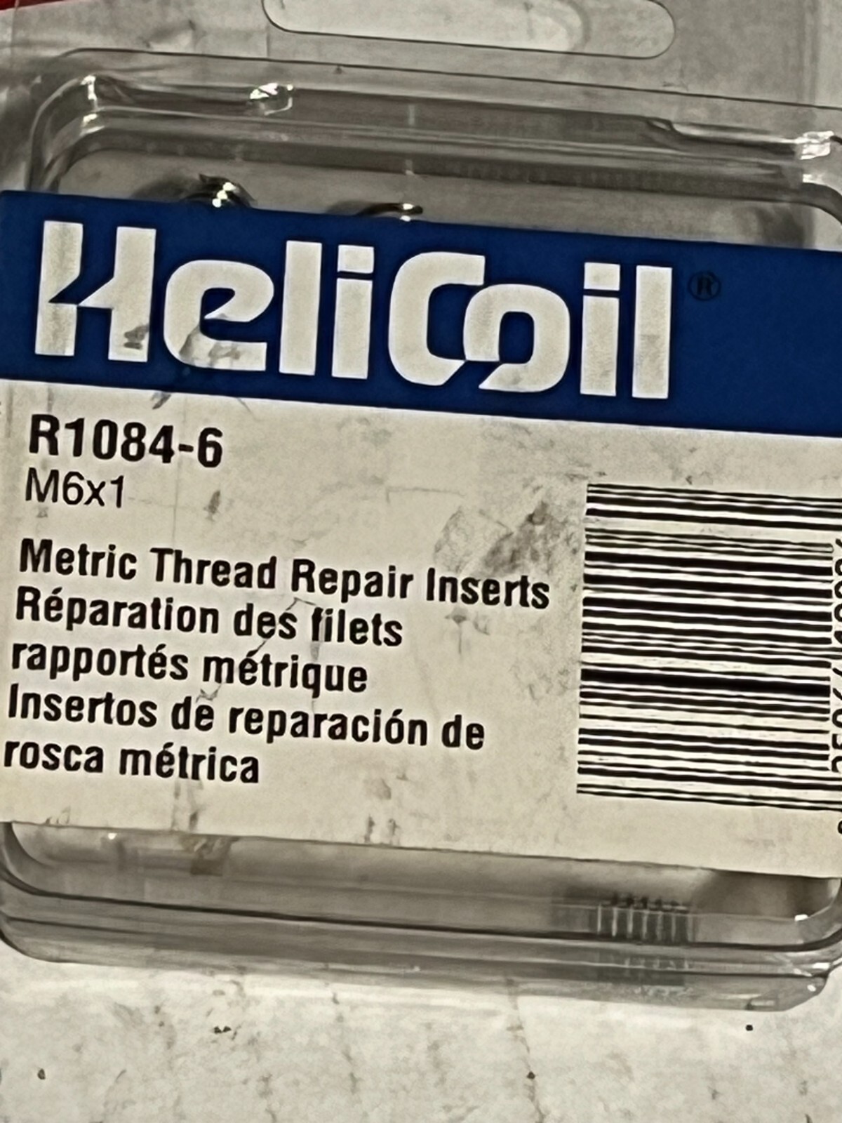 helicoil r1084-6 nos poor packaging pack of 12pcs