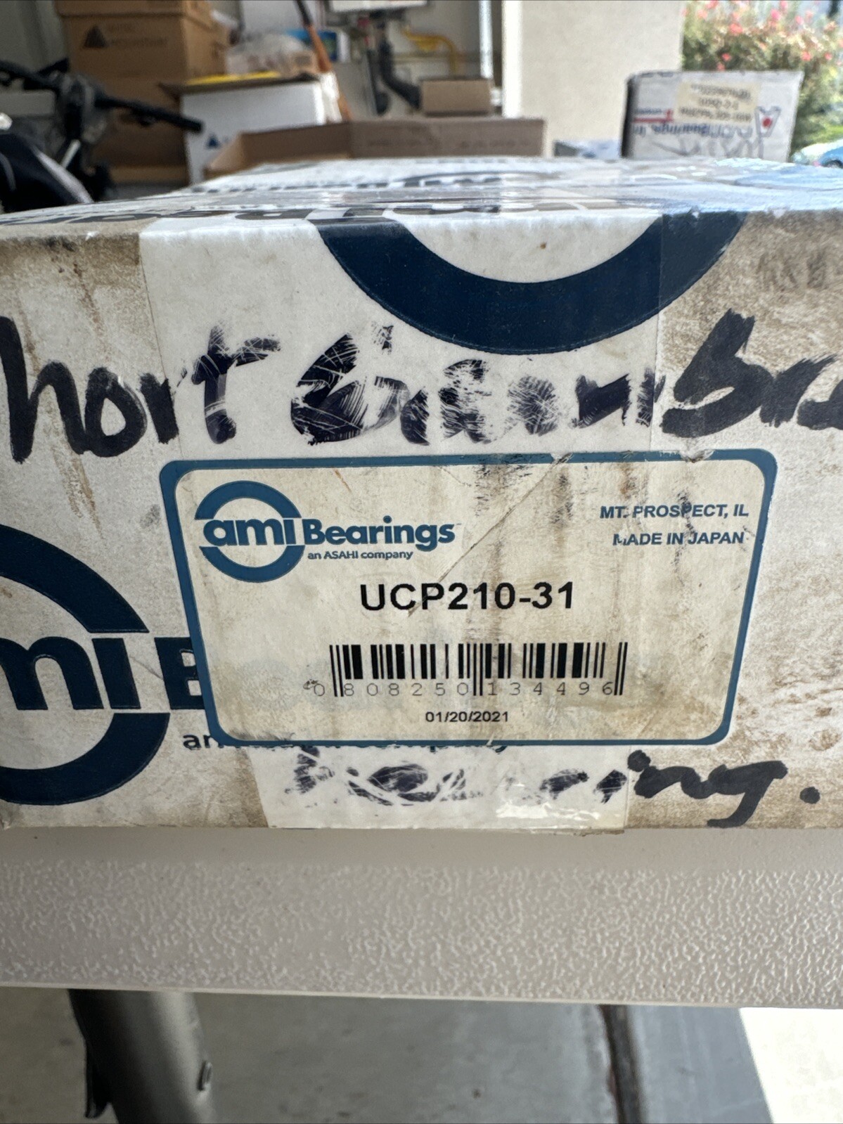 AMI UCP210-31 Pillow Block Ball Bearing Unit – 2-Bolt Base, New