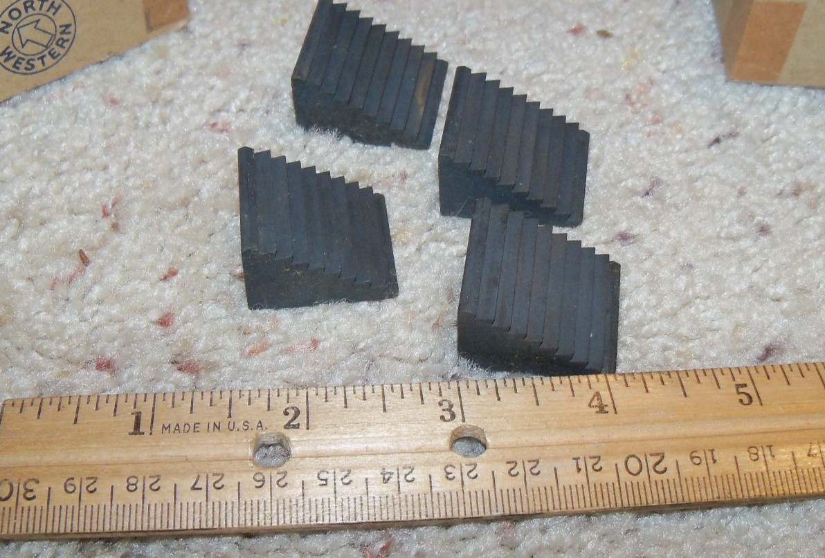 NEW OLD STOCK TWO PAIR Machinist Set Up Northwestern Tools 36101 Step Block Set