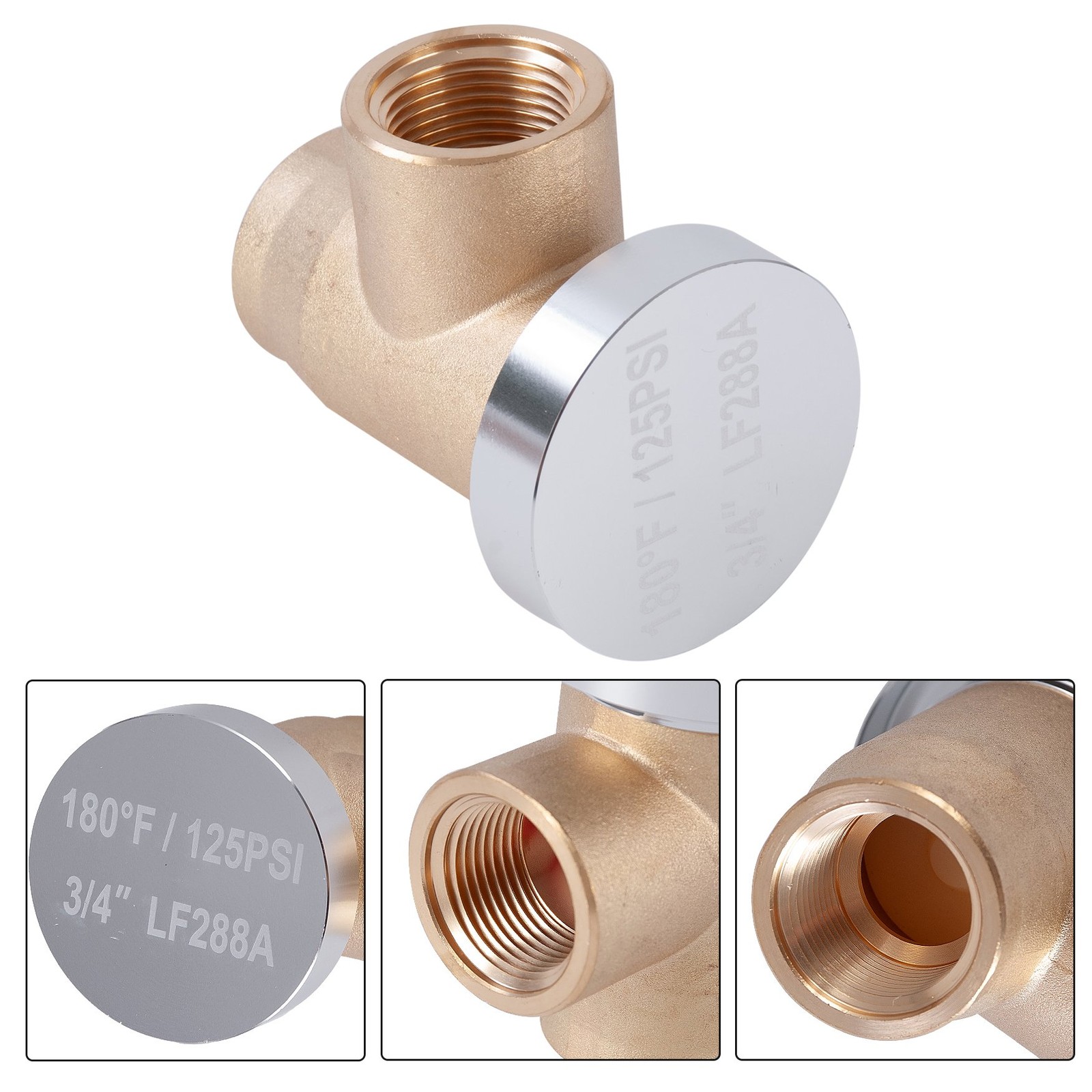 For WATTS LF288A Anti-Siphon Vacuum Breaker Brass 3/4 Inch