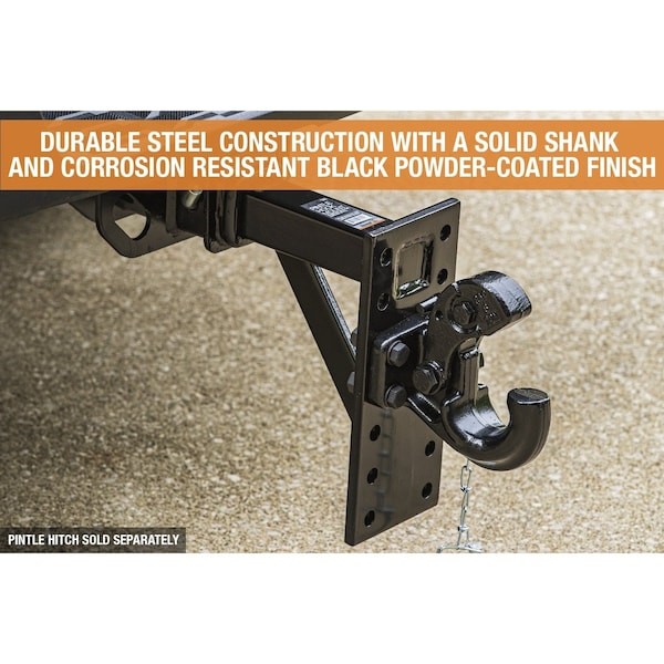 Buyers Products Pm812 Pintle Hook Mount, Gvw 10, 000 Lb.