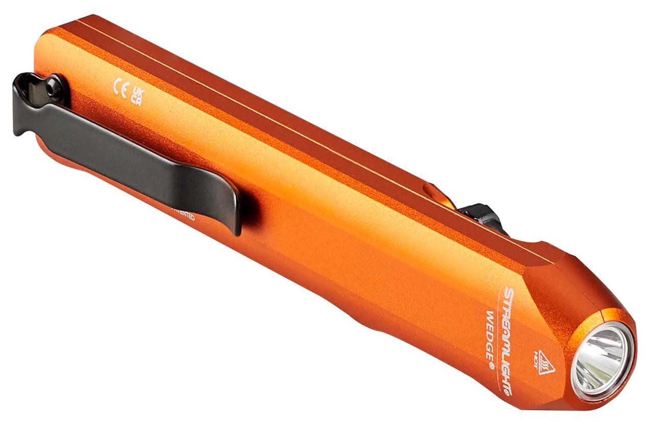 Streamlight 88820 Wedge Rechargeable EDC 300 Lumen Flashlight Orange